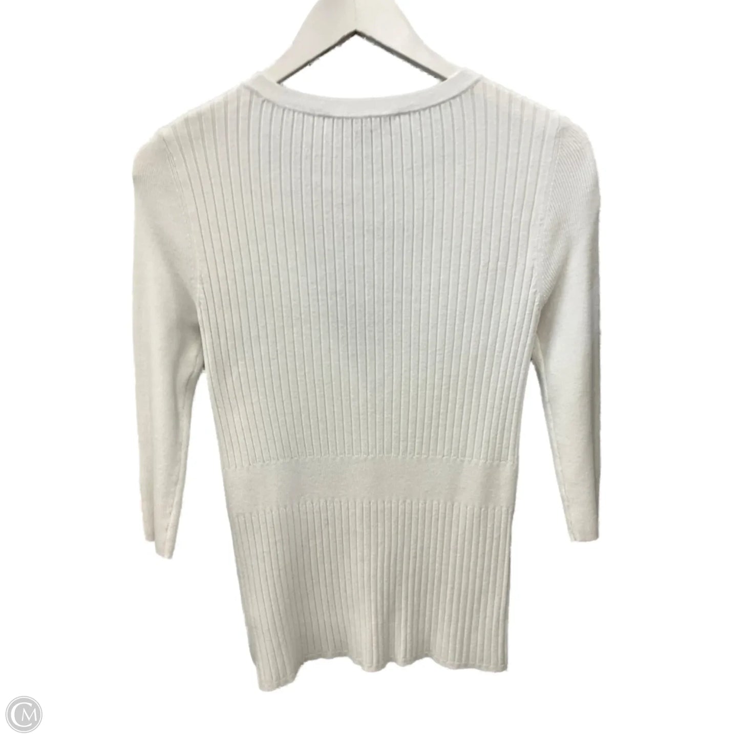 Cardigan By White House Black Market In White, Size: S