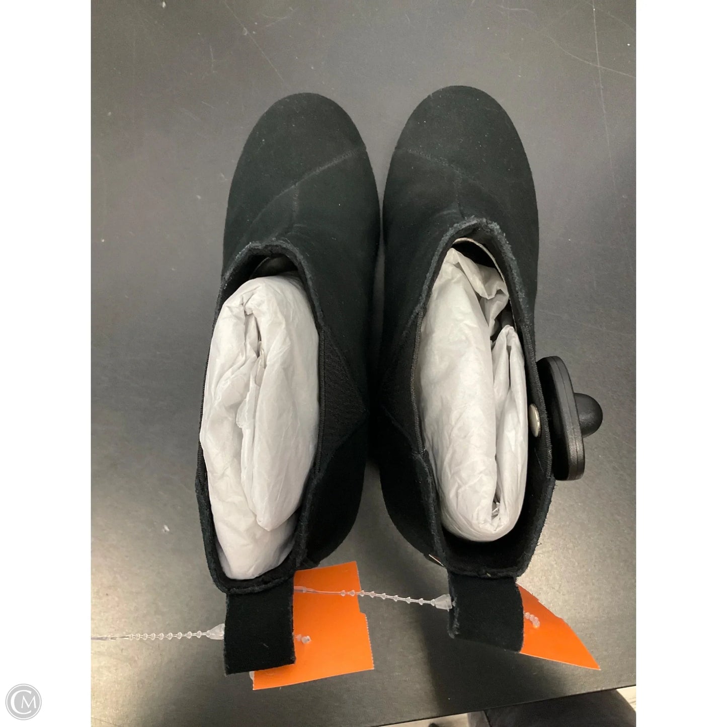 Boots Ankle Heels By Toms In Black, Size: 7.5