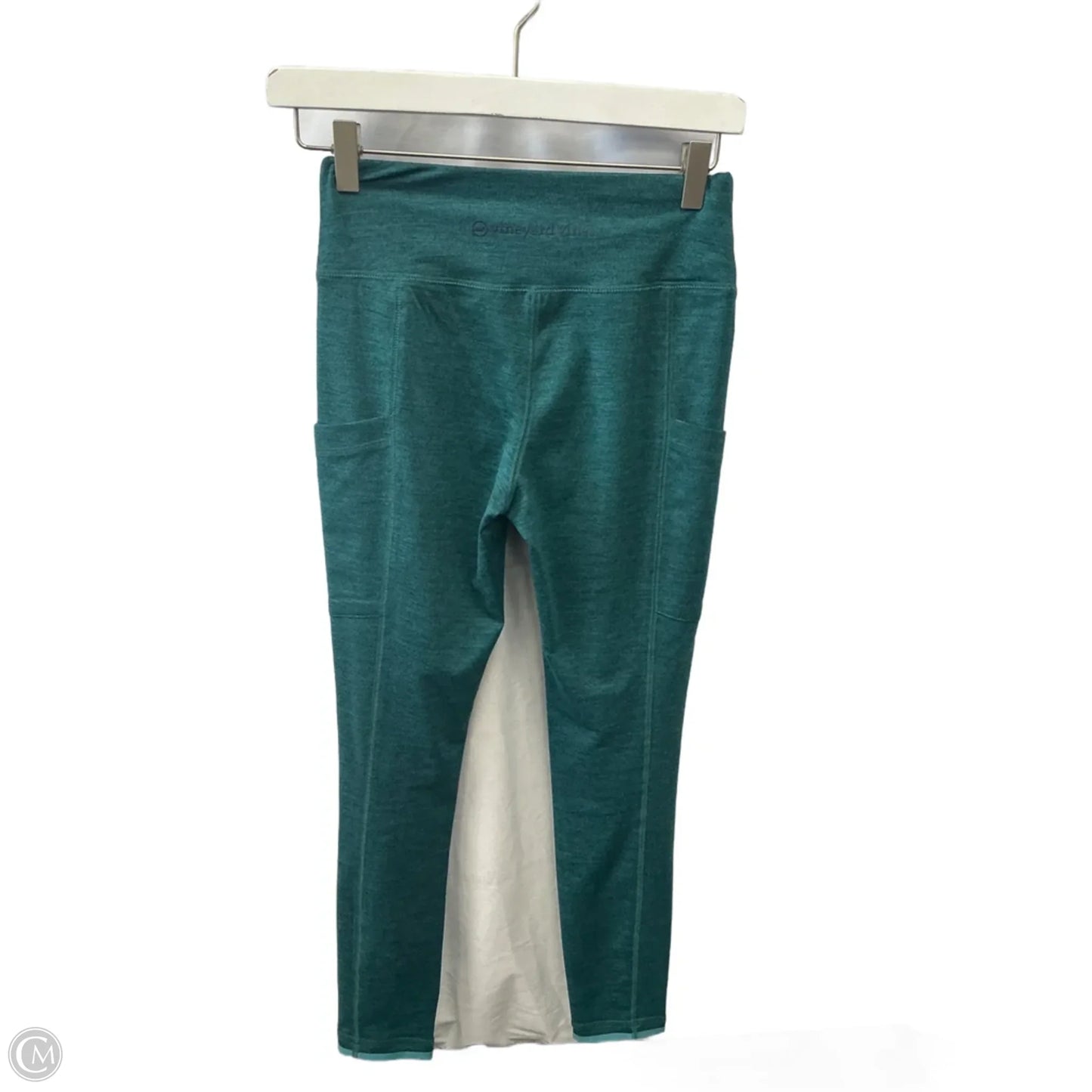 Athletic Leggings By Vineyard Vines In Teal, Size: Xs