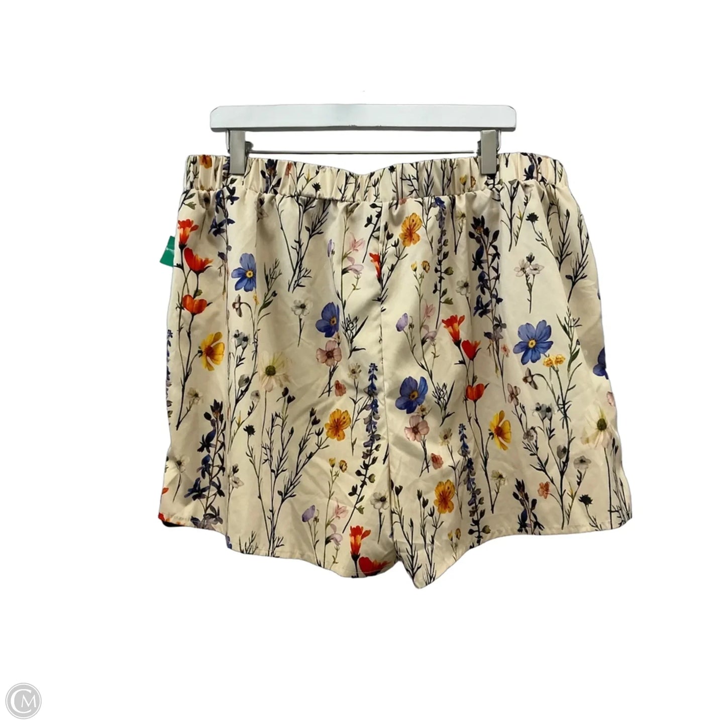 Shorts By Shein In Floral Print, Size: 22