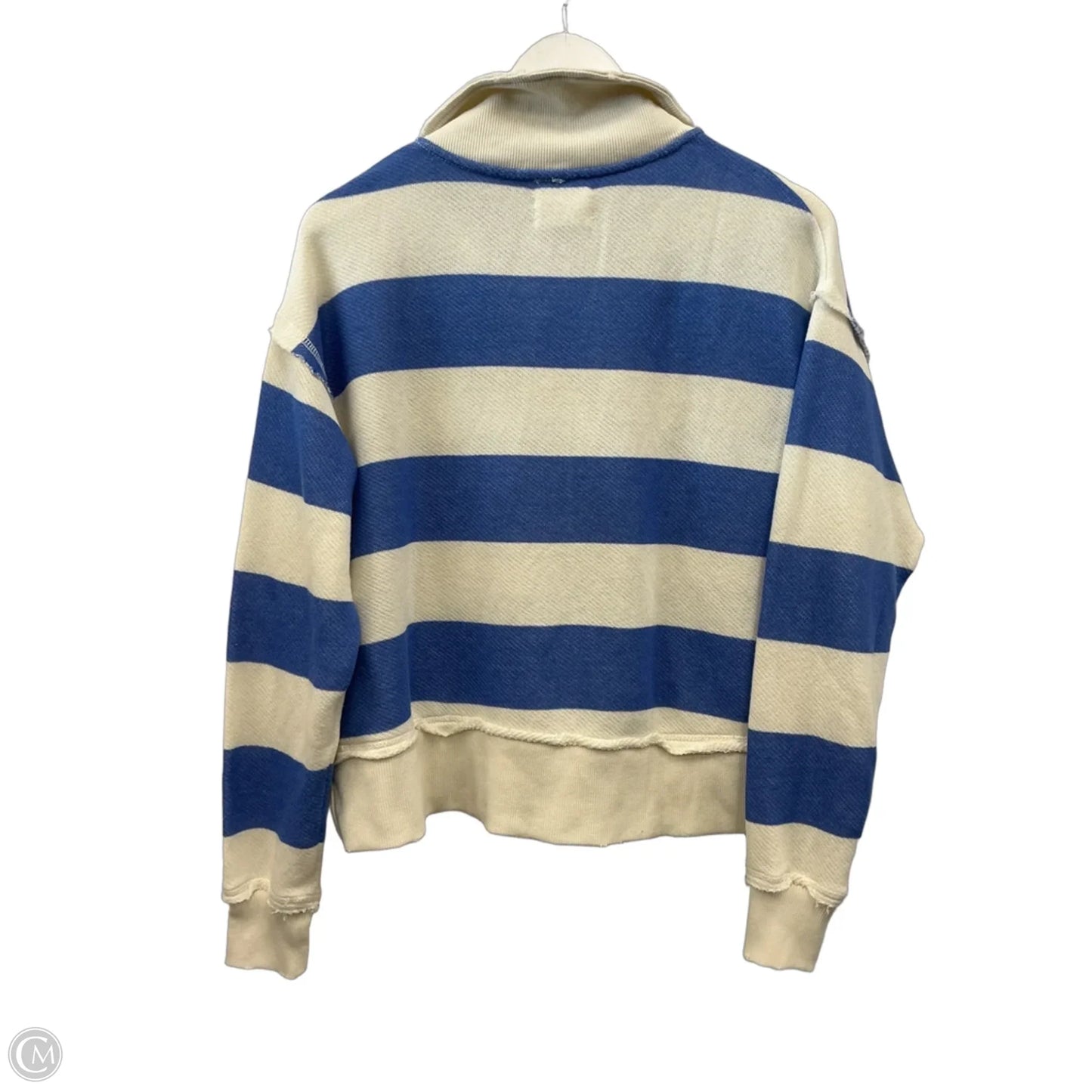 Top Long Sleeve By American Eagle In Cream, Size: Xs