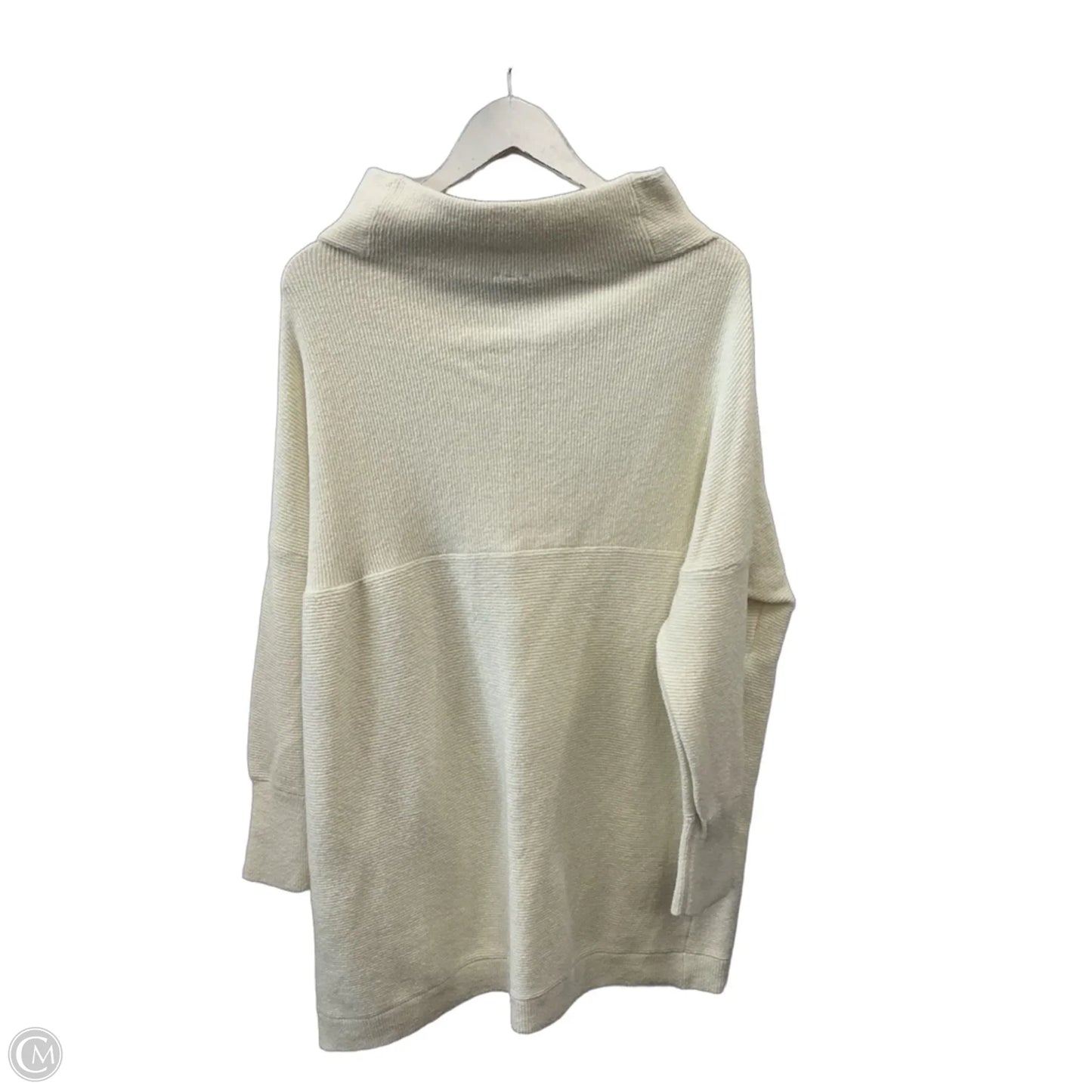 Dress Sweater By Free People In Cream, Size: Xl