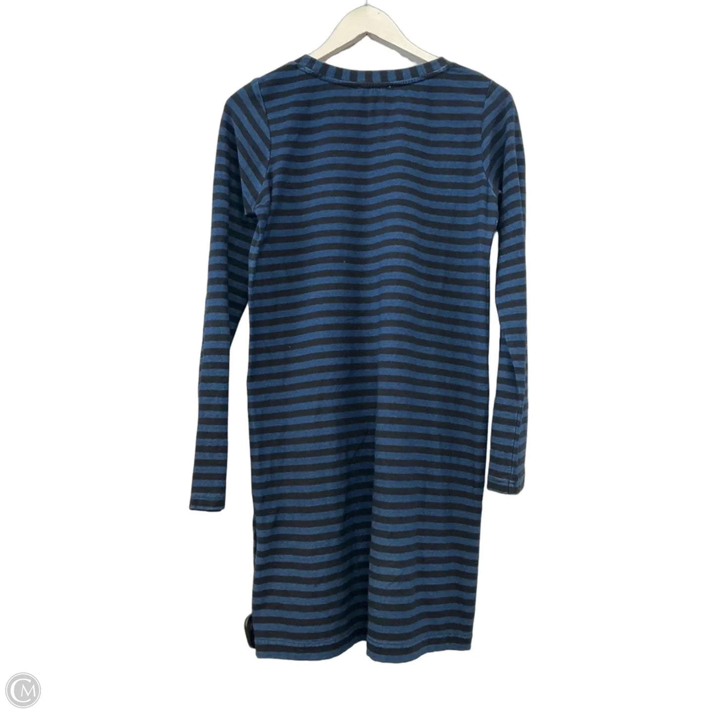 Dress Casual Midi By Jane And Delancey In Black & Blue, Size: Xs