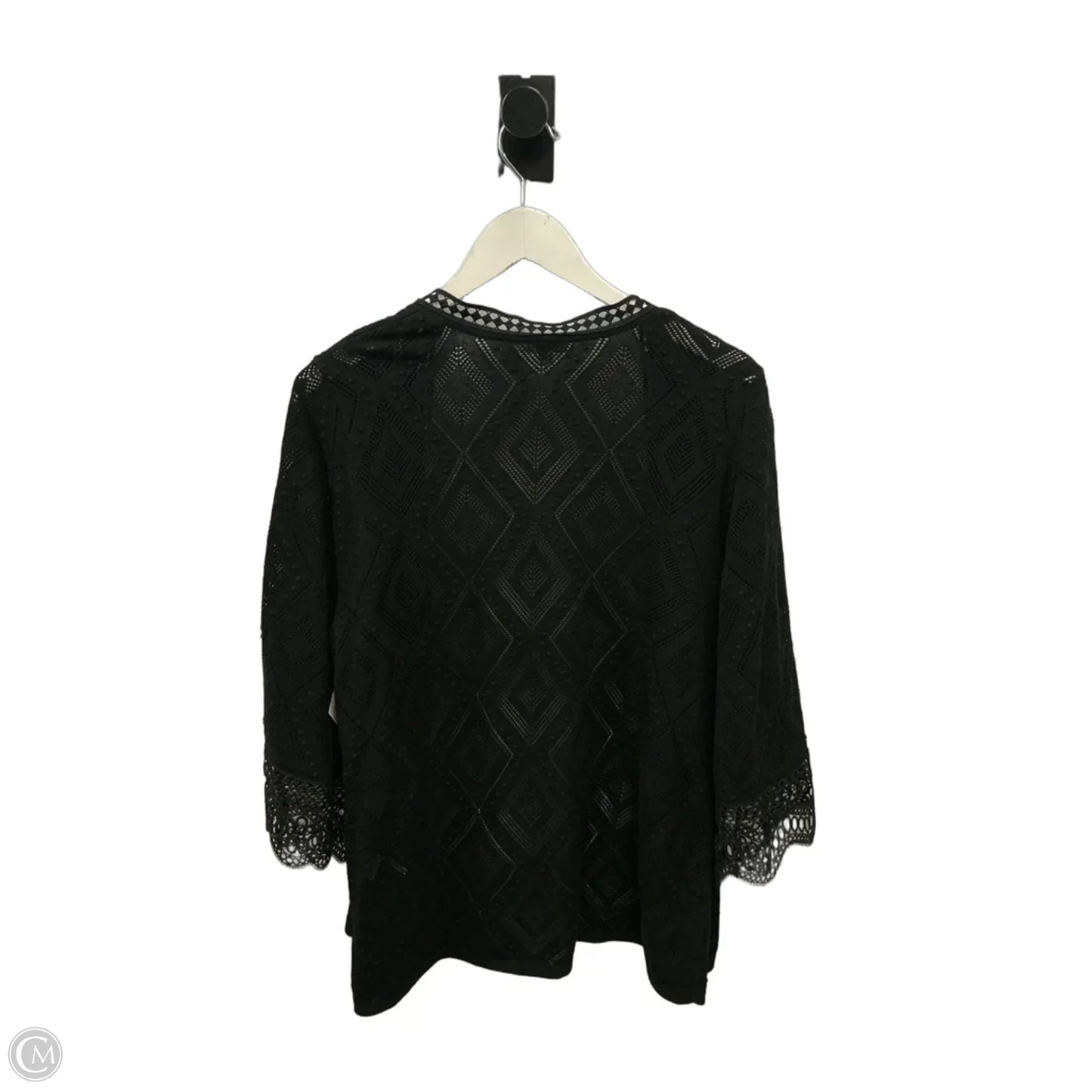 Cardigan By Chicos In Black, Size: L