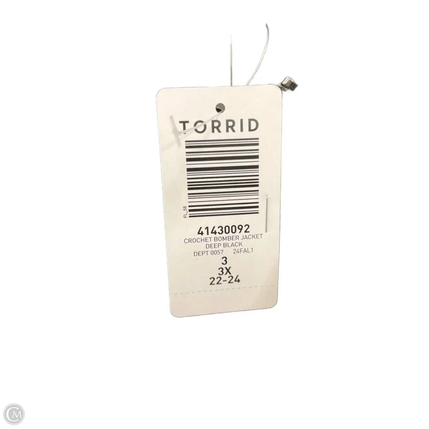 Jacket Shirt By Torrid In Black, Size: 3x