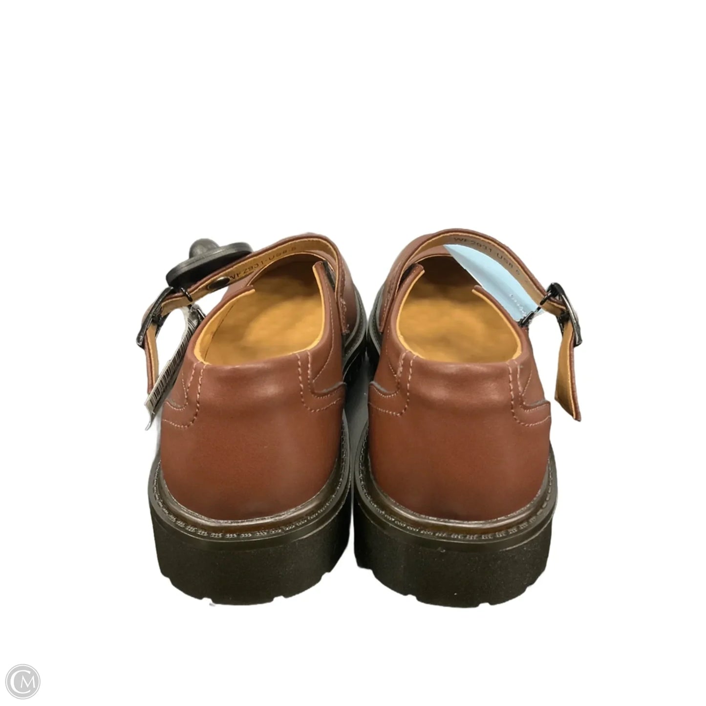 Shoes Flats By Clothes Mentor In Brown, Size: 8.5