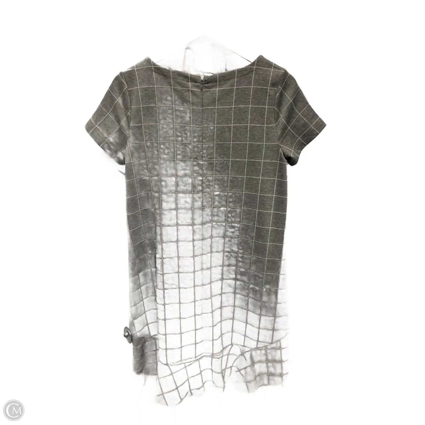 Dress Casual Midi By Loft In Grey, Size: S