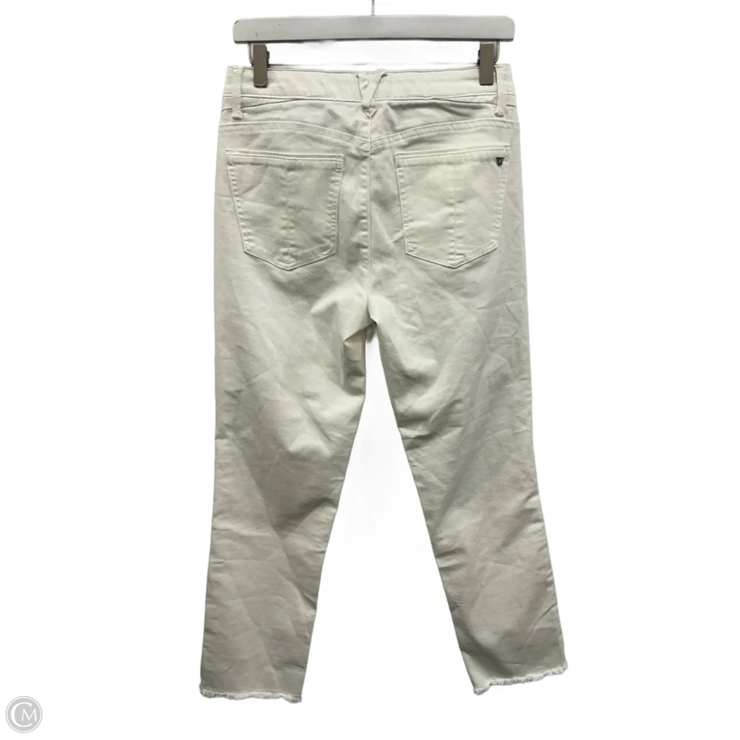 Jeans Skinny By Wit & Wisdom In White, Size: 4