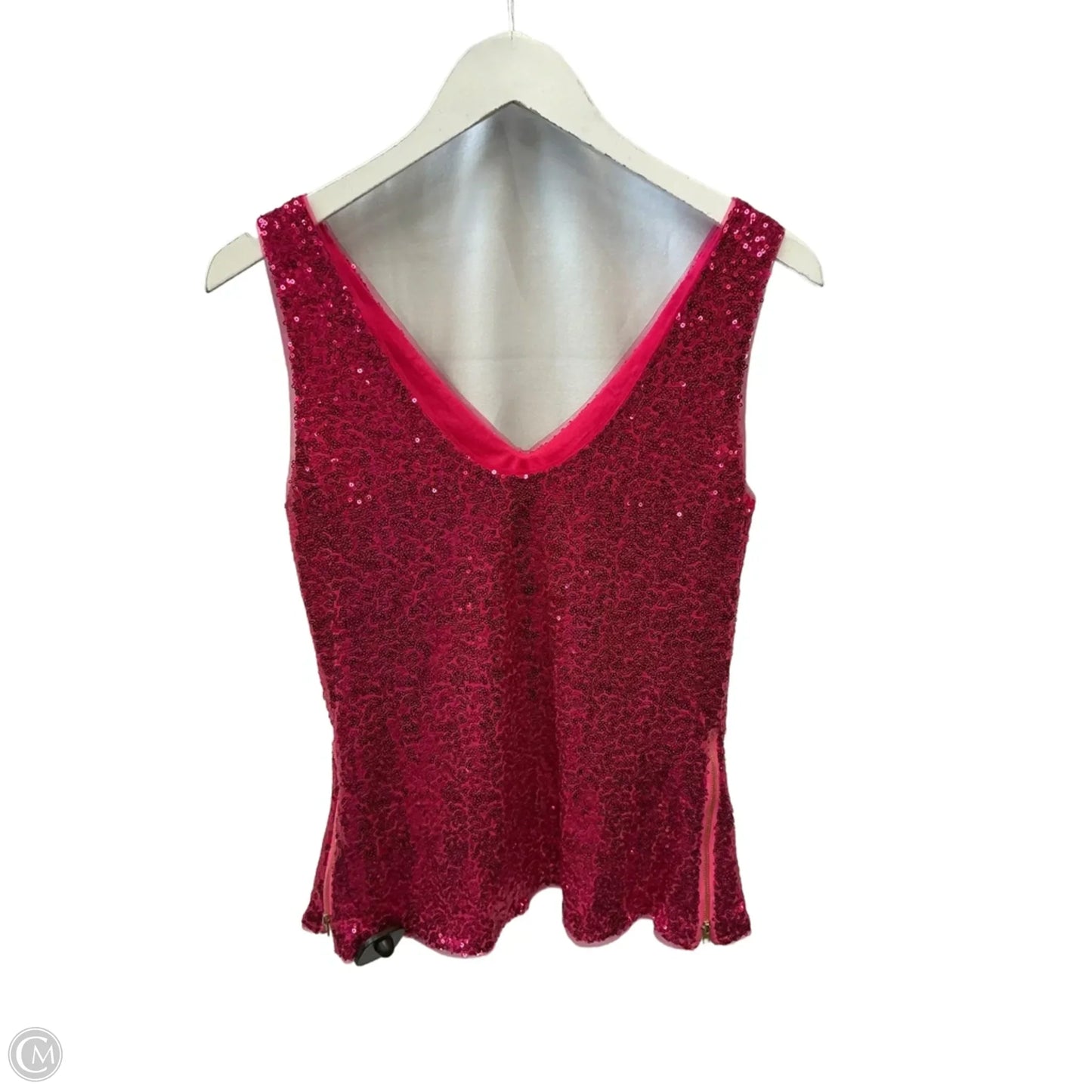 Top Sleeveless By Grace Karin In Pink, Size: S