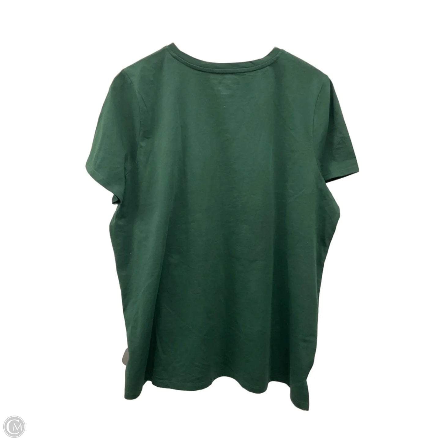 Top Short Sleeve By Maurices In Green, Size: L