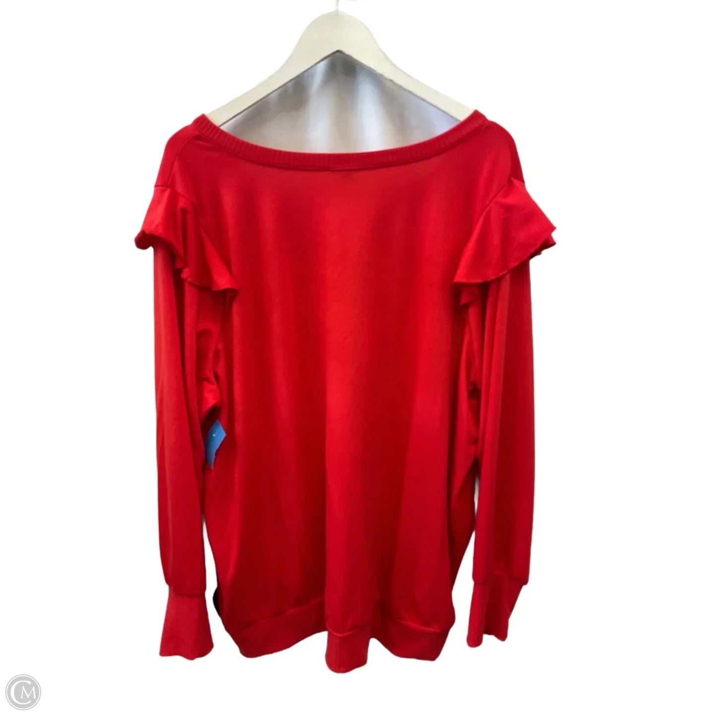 Top Long Sleeve By Torrid In Orange, Size: 3x