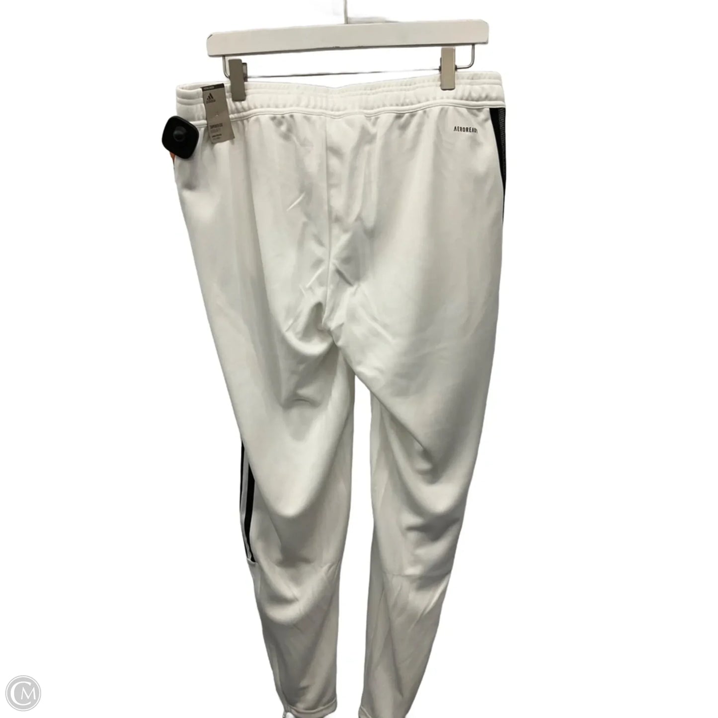 Athletic Pants 2pc By Adidas In White, Size: Xl