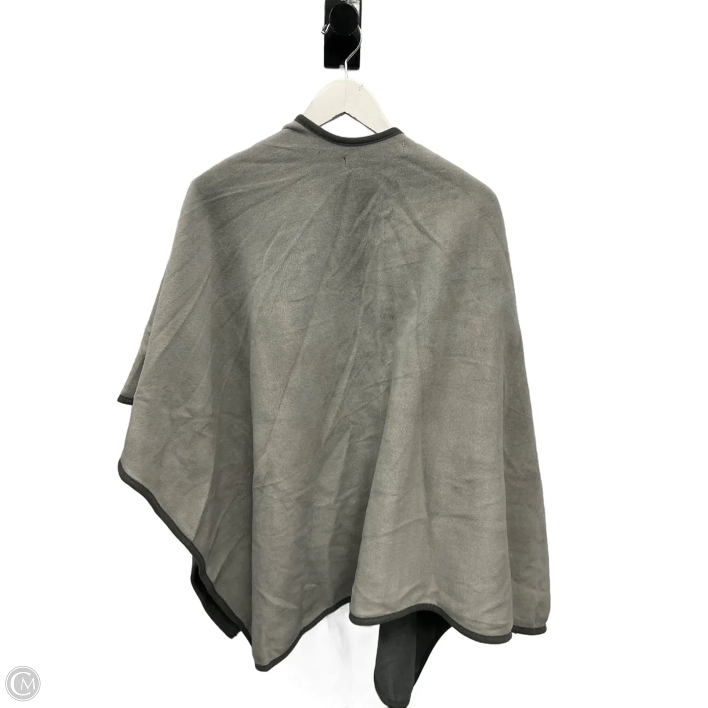 Shawl By Max Studio In Grey, Size: Osfm
