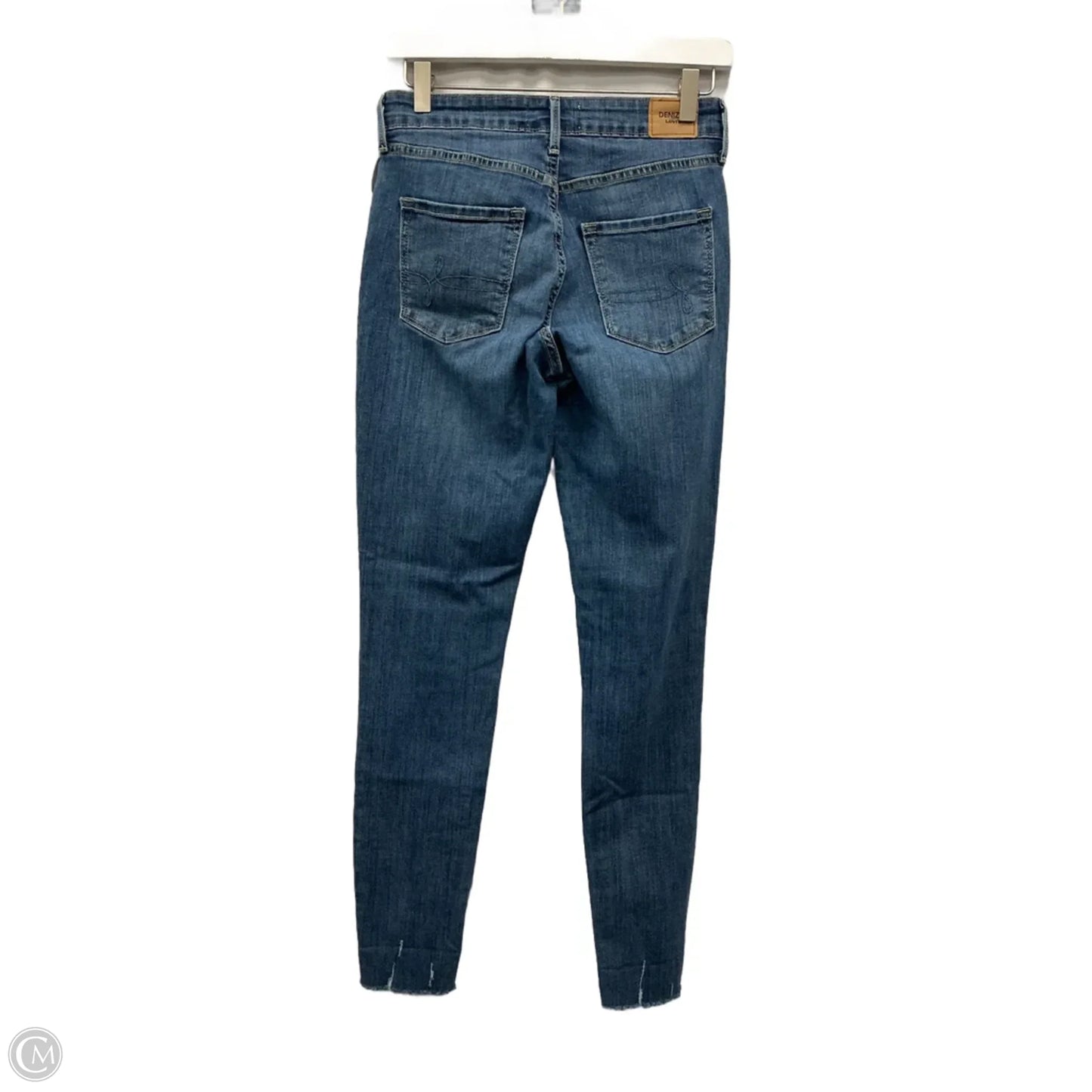 Jeans Skinny By Denizen By Levis In Blue Denim, Size: 6