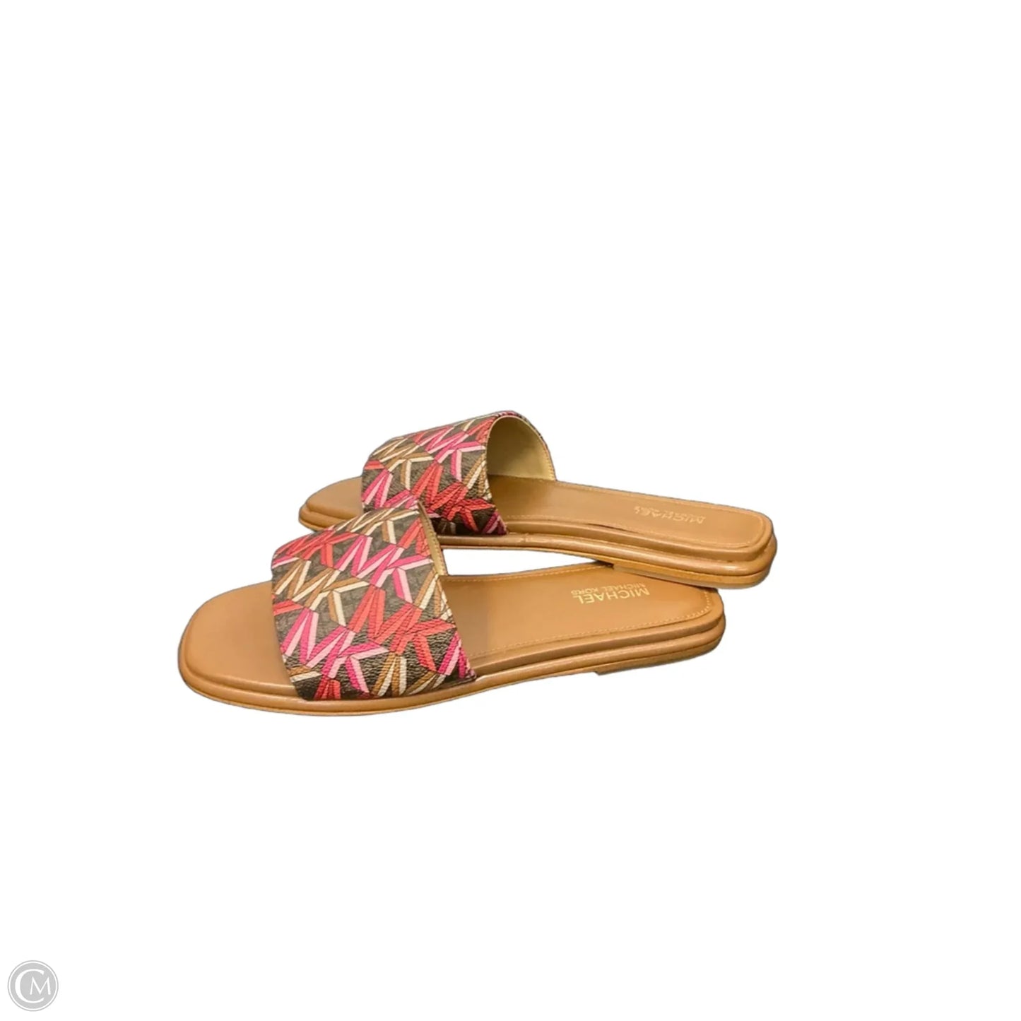 Sandals Designer By Michael Kors In Brown, Size: 5