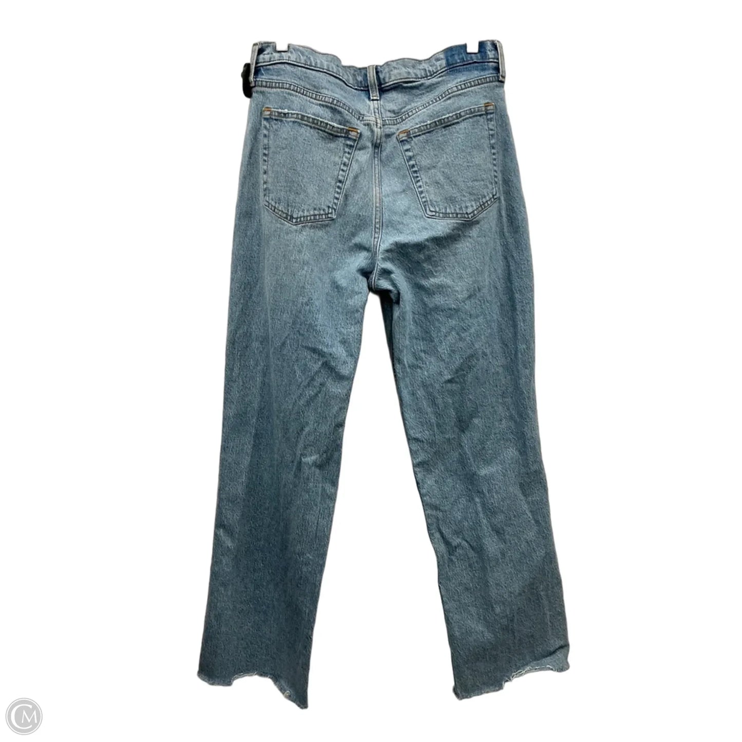 Jeans Straight By Abercrombie And Fitch In Blue Denim, Size: 6