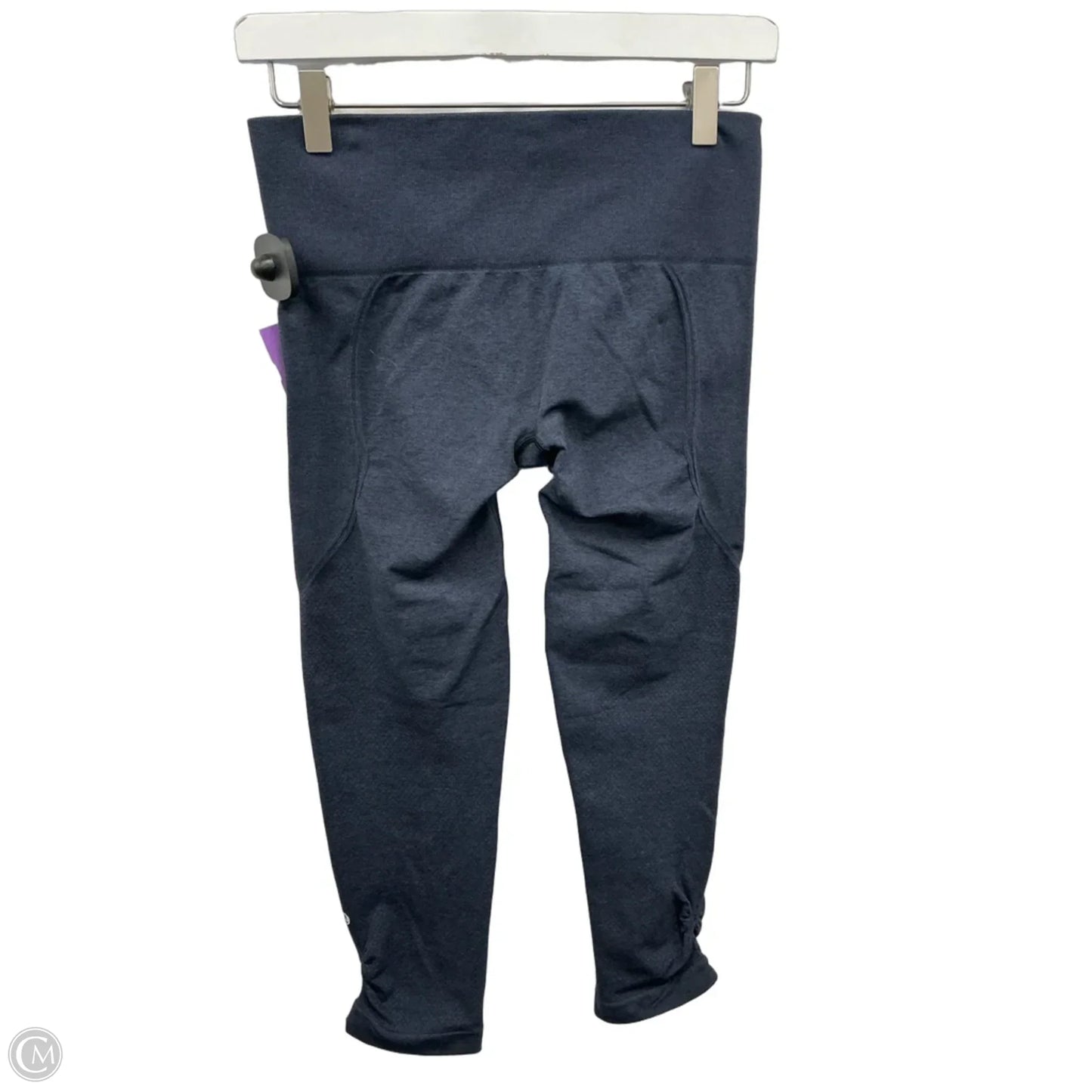 Athletic Capris By Lululemon In Navy, Size: S
