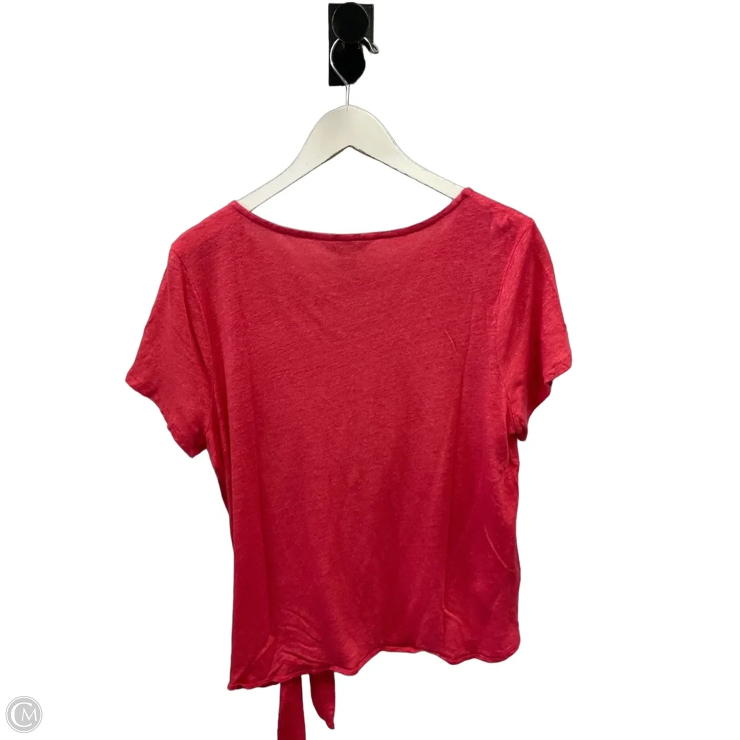 Top Short Sleeve By Tommy Bahama In Red, Size: L