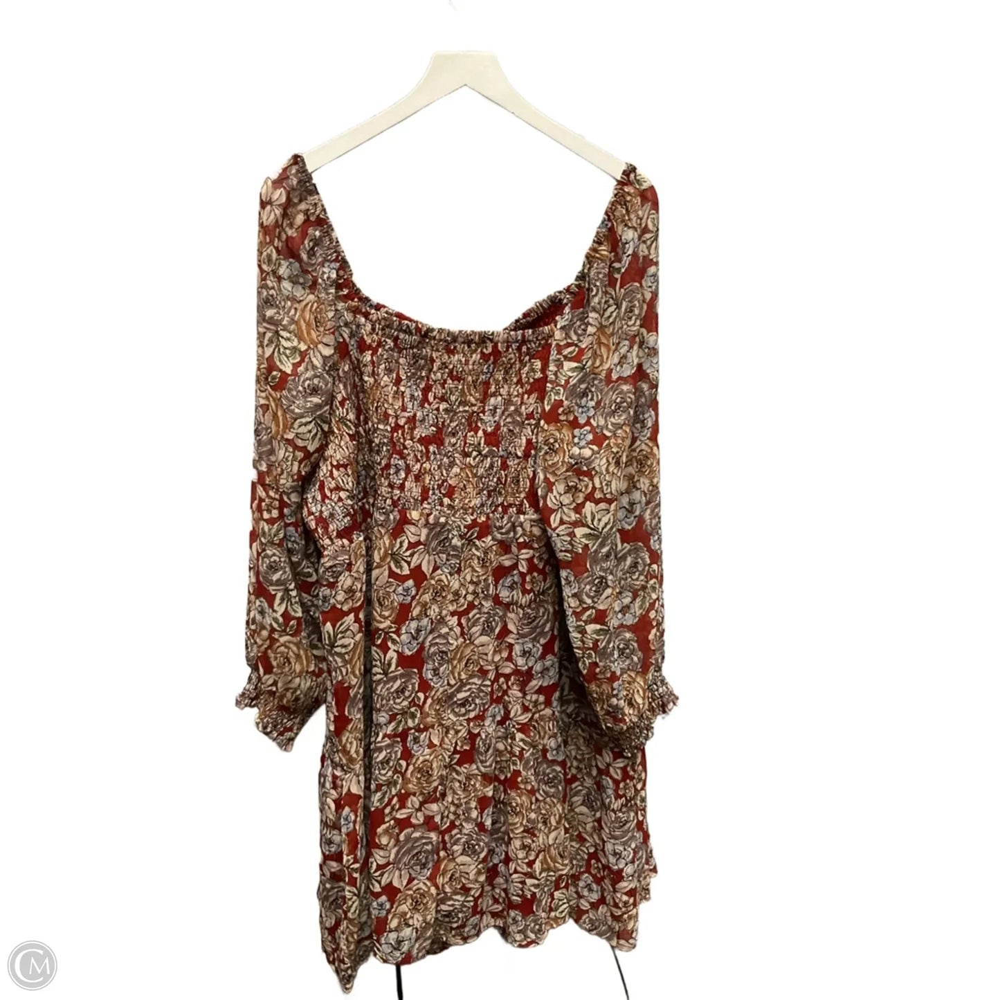 Dress Casual Short By Maurices In Orange, Size: 3x