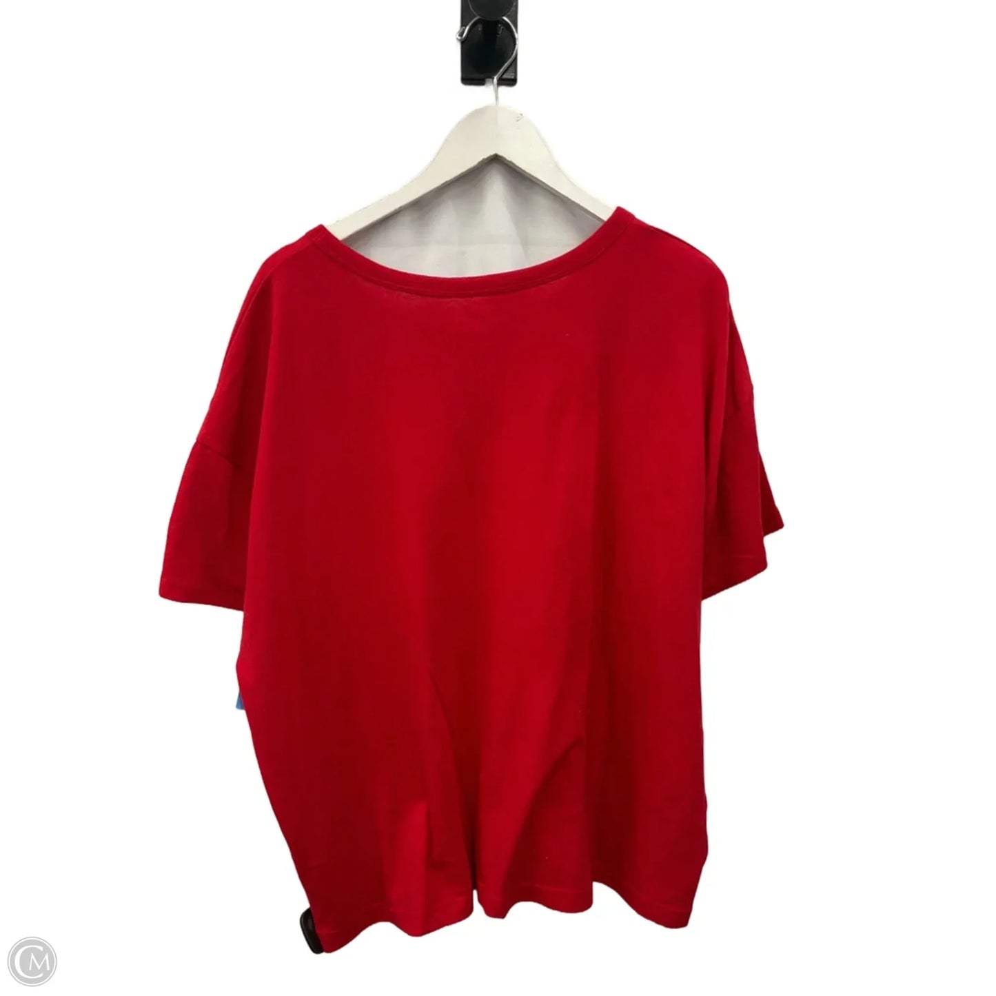 Top Short Sleeve By Old Navy In Red, Size: Xxl