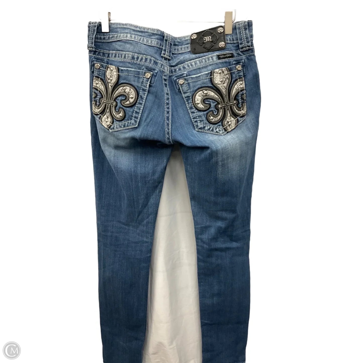 Jeans Skinny By Miss Me In Blue Denim, Size: 6