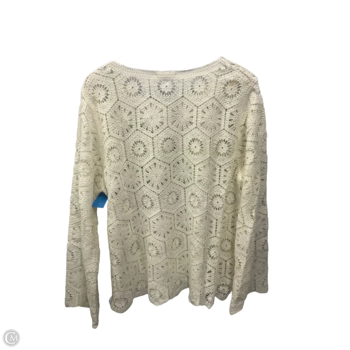 Sweater By Maurices In Cream, Size: Xxl