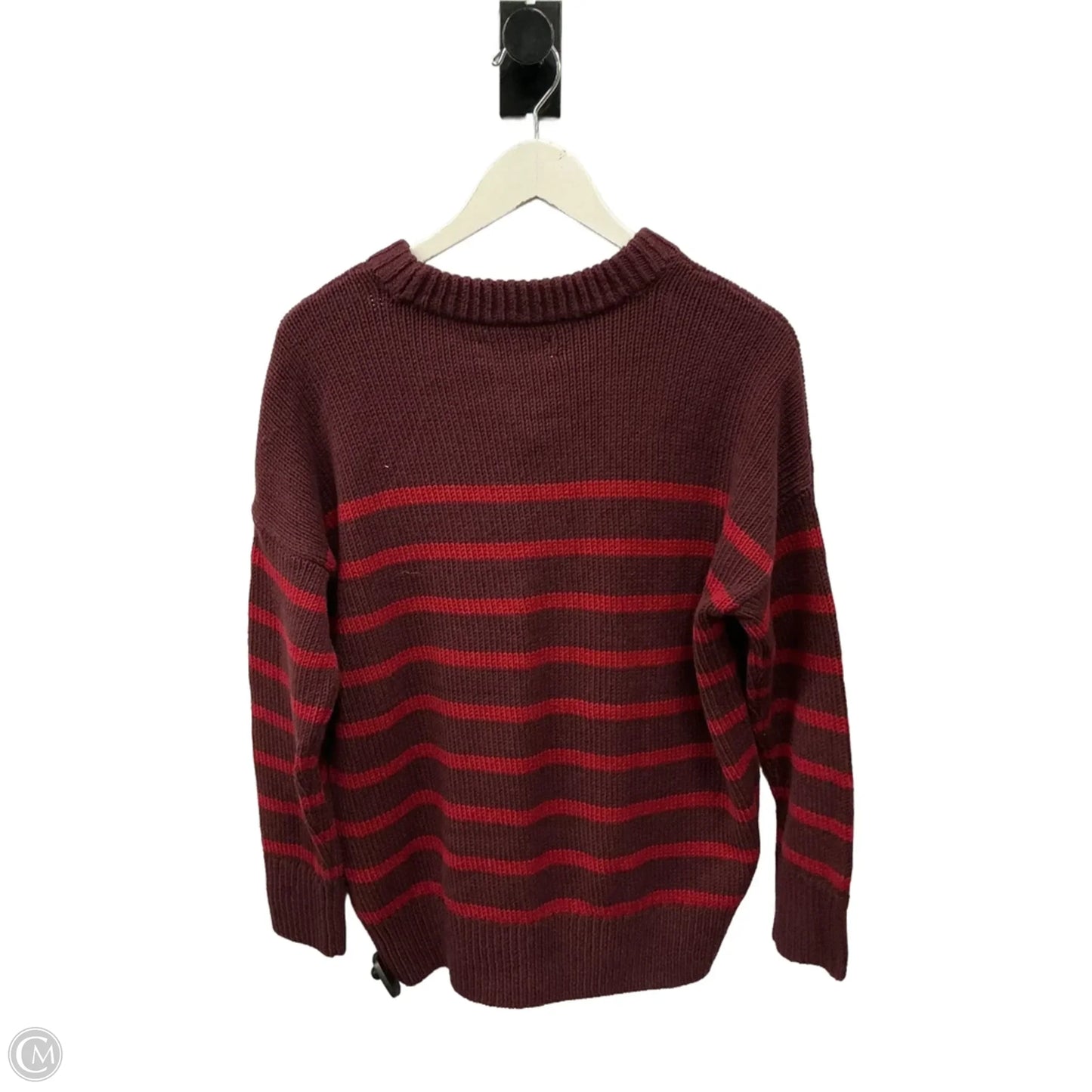 Sweater By Loft In Maroon, Size: M