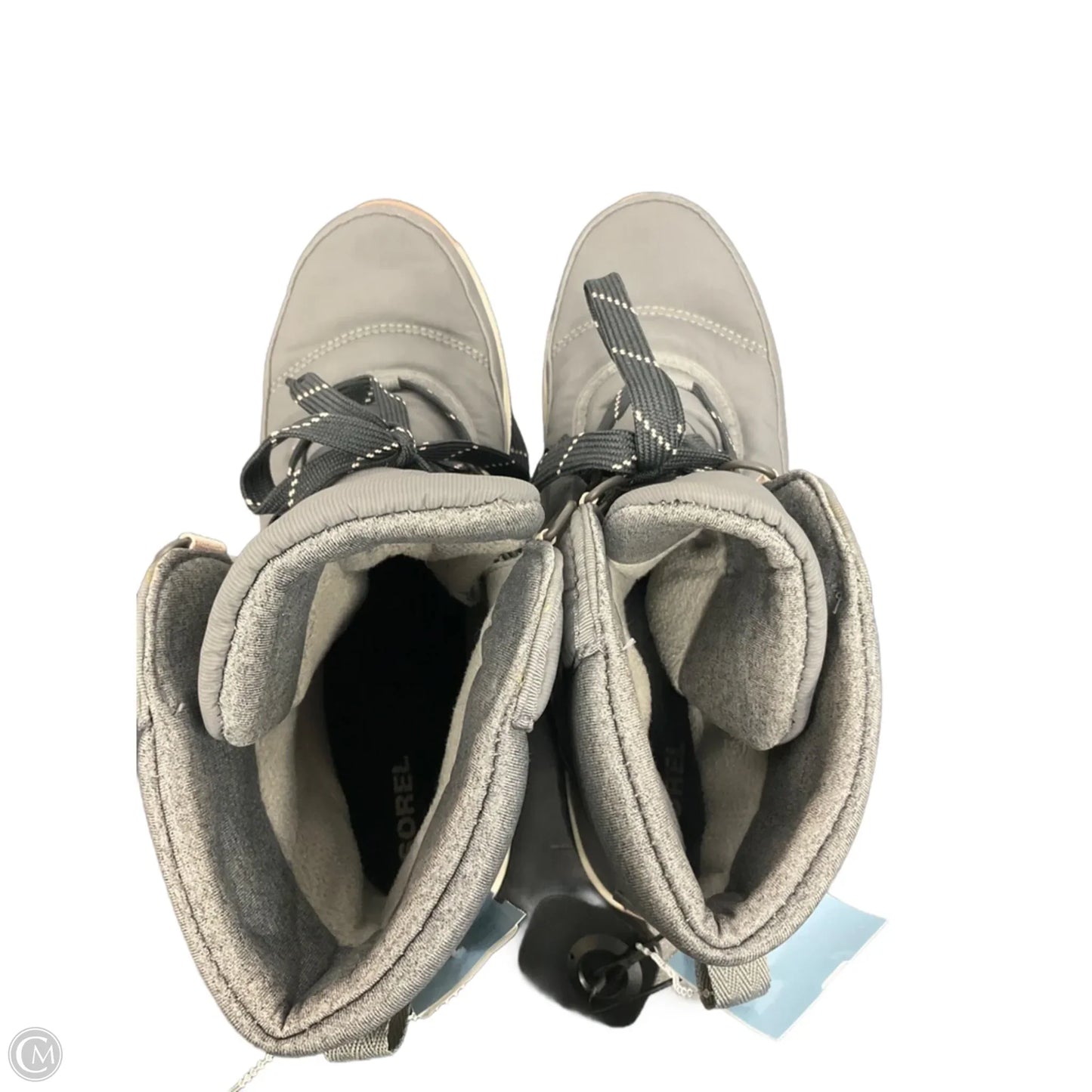 Boots Ankle Flats By Sorel In Grey, Size: 8