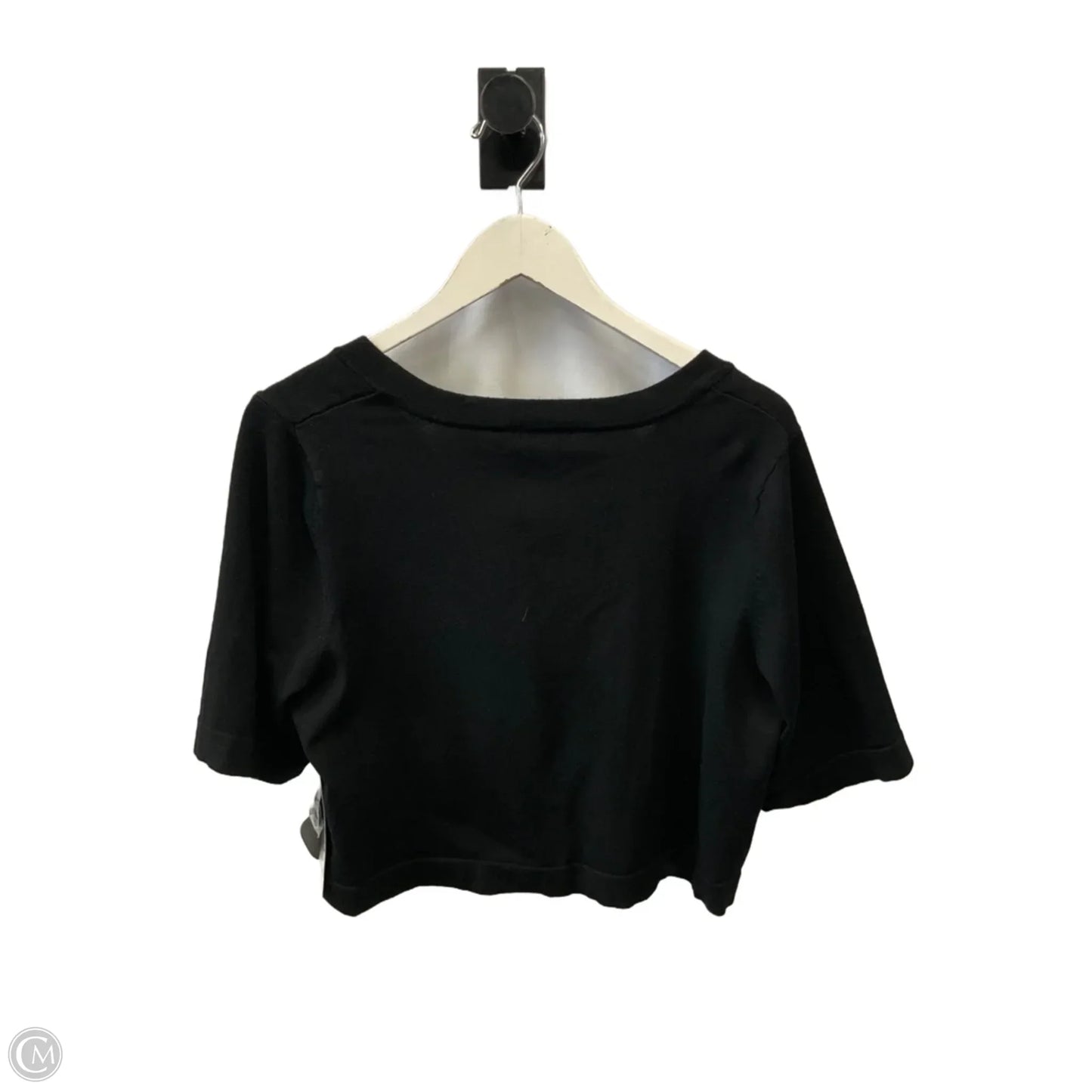 Sweater Cardigan By George In Black, Size: Xxl