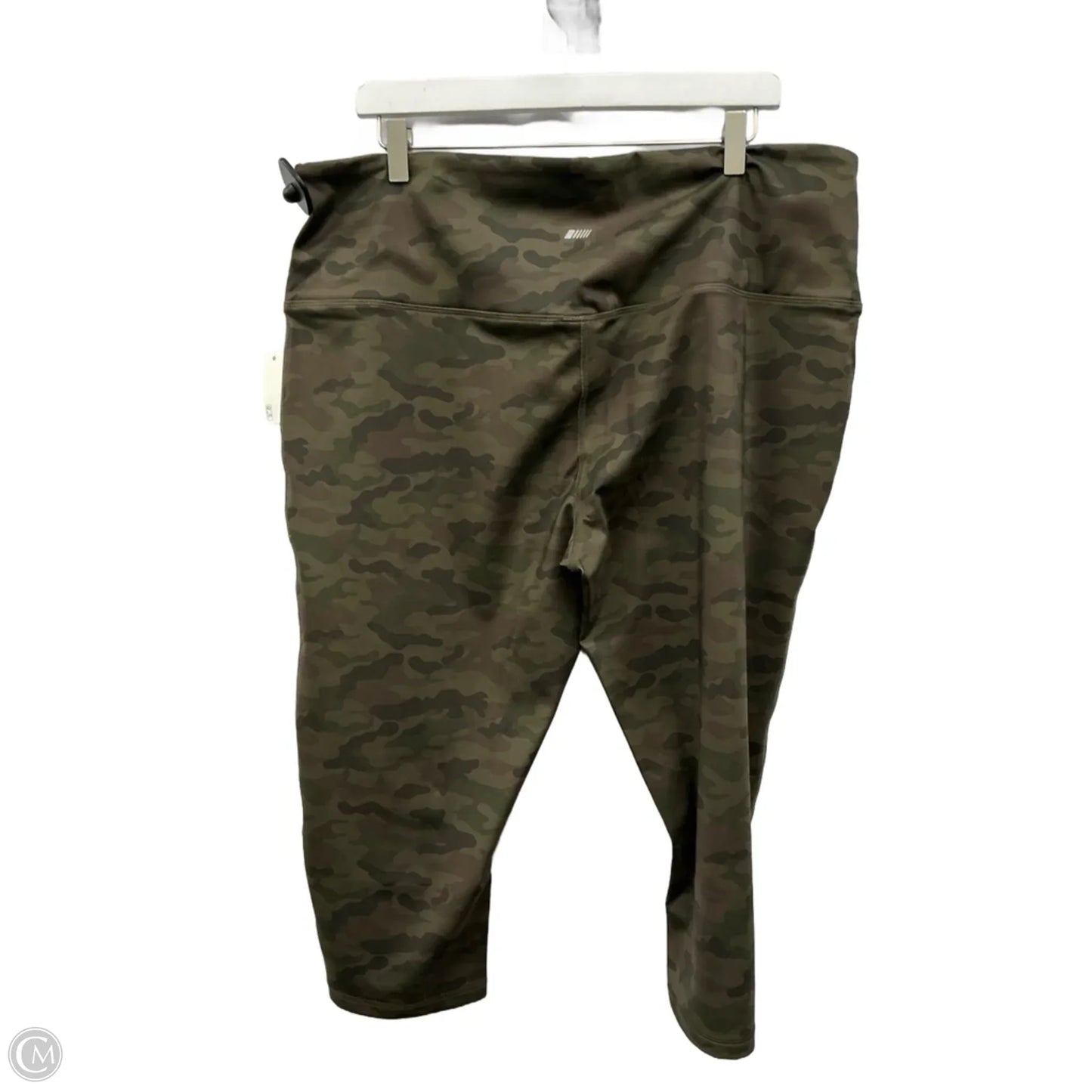 Athletic Capris By Amazon Essentials In Camouflage Print, Size: Xxl