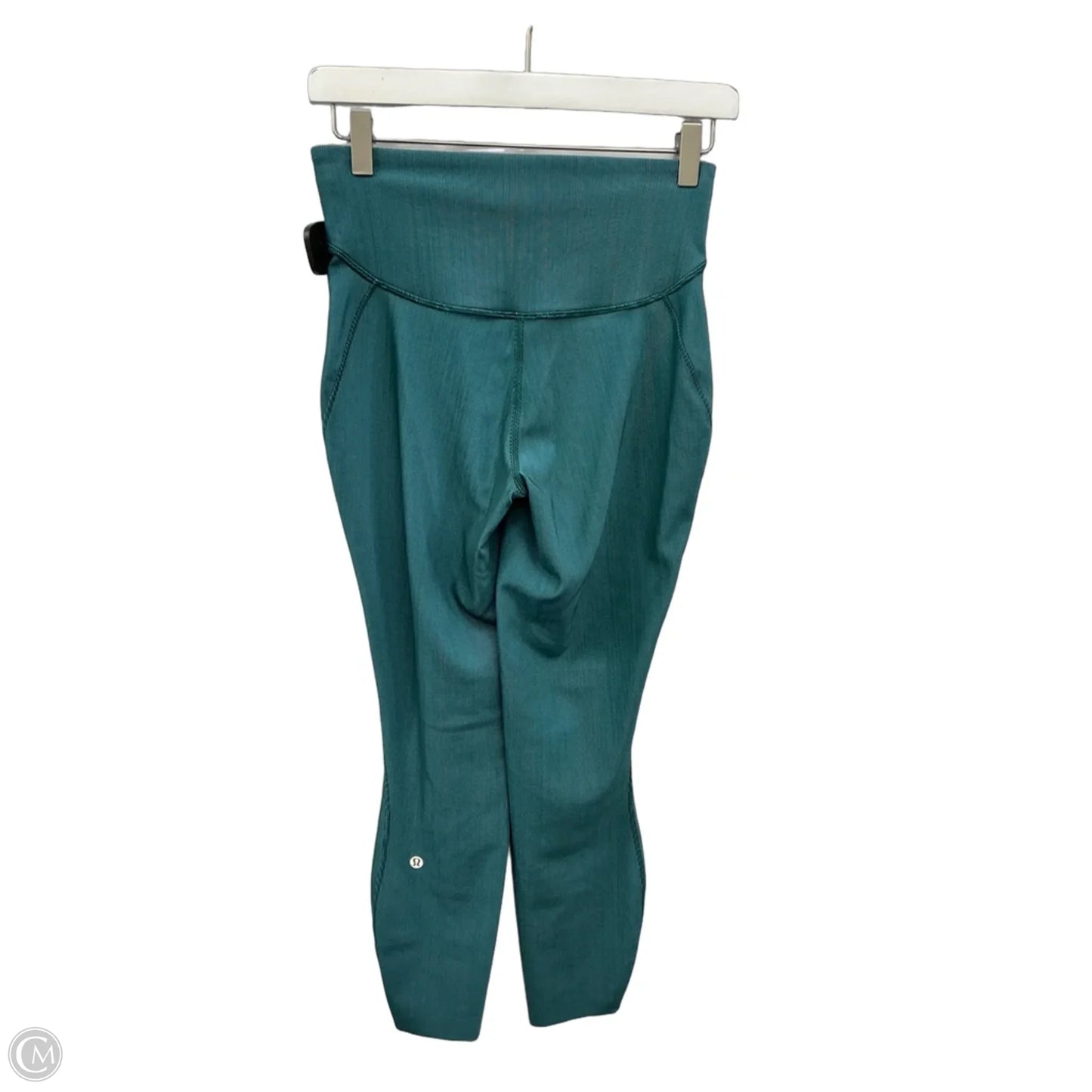 Athletic Leggings By Lululemon In Green, Size: S