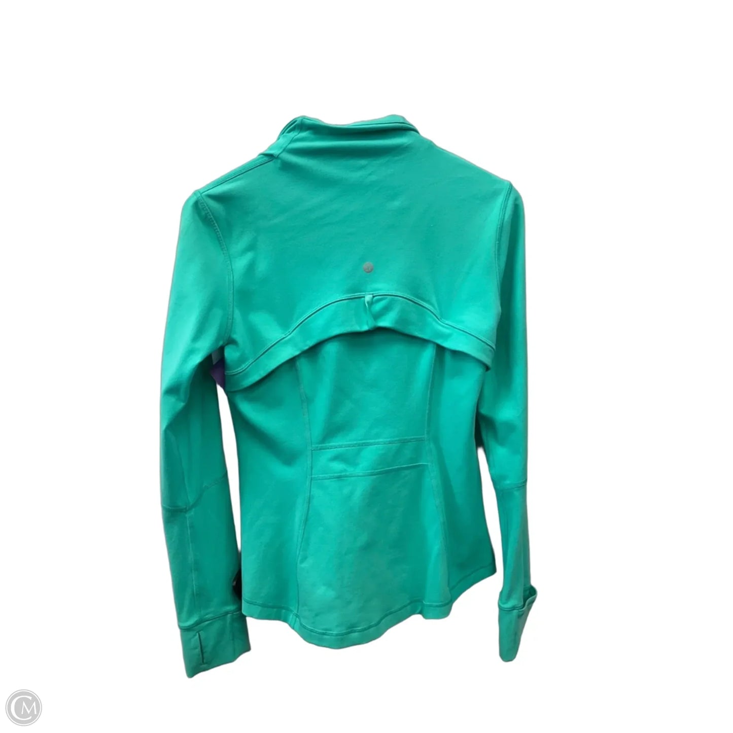 Athletic Jacket By Lululemon In Green, Size: 8