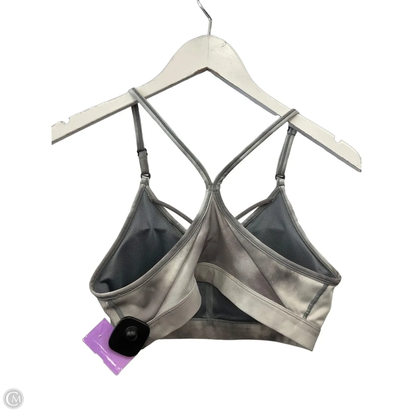 Athletic Bra By Nike Apparel In Grey, Size: M