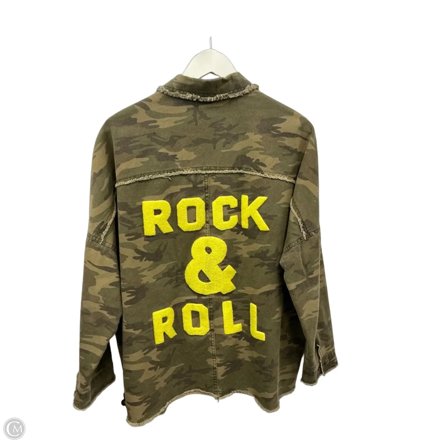 Jacket Denim By Davi & Dani In Green, Size: M