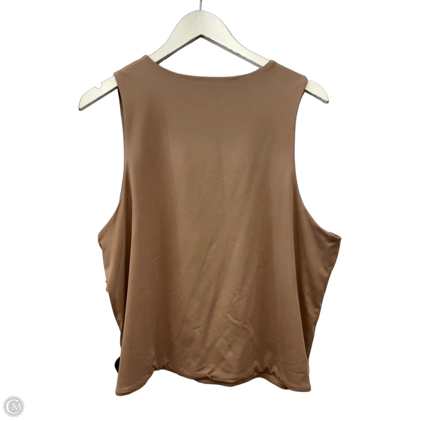 Tank Top By Ophelia Roe In Tan, Size: 2x