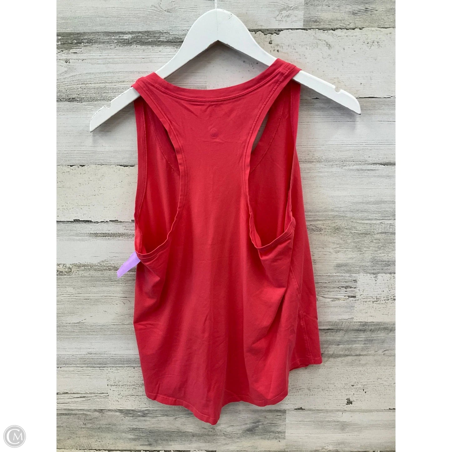 Athletic Tank Top By Lululemon In Coral, Size: M