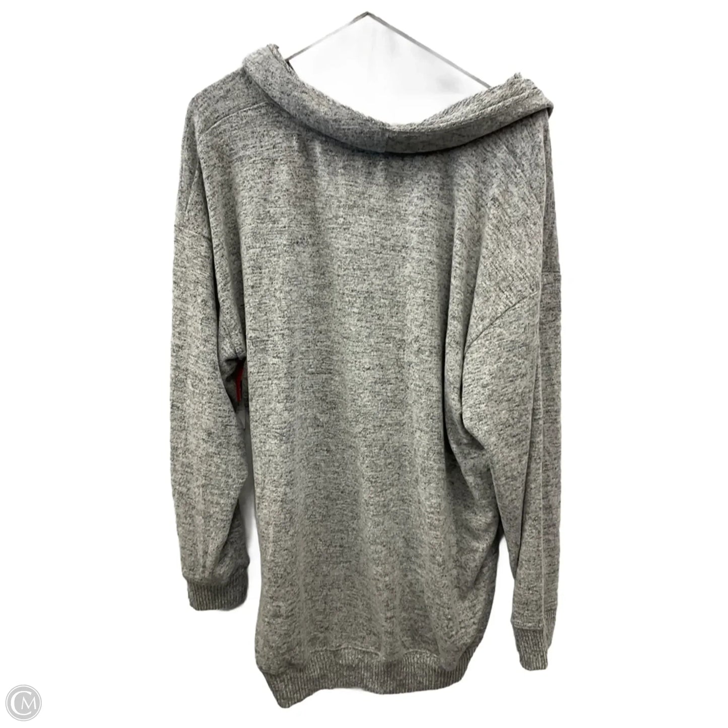 Top Long Sleeve By Torrid In Grey, Size: 2x