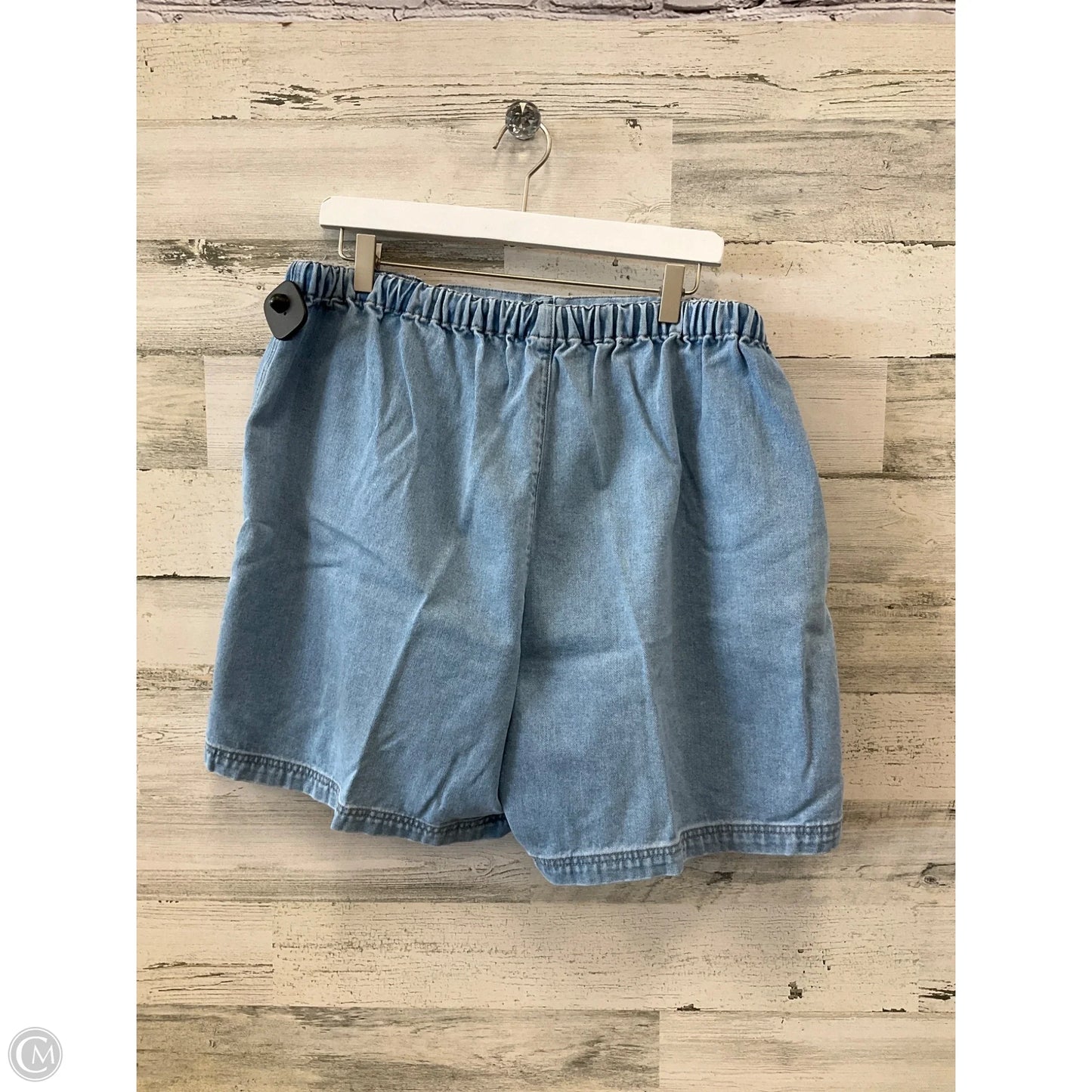 Shorts By Cj Banks In Blue Denim, Size: 20
