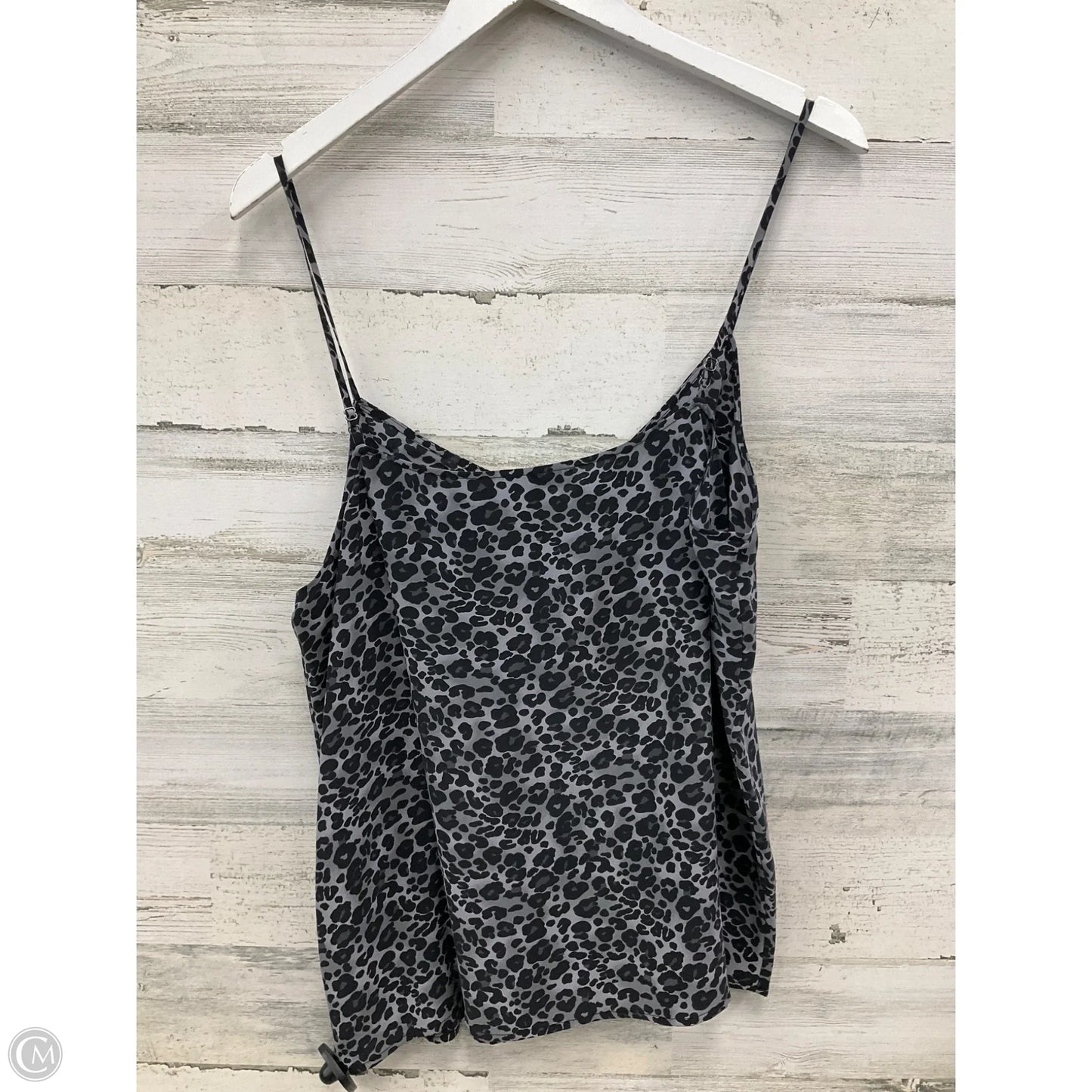 Top Sleeveless By Equipment In Animal Print, Size: Xl