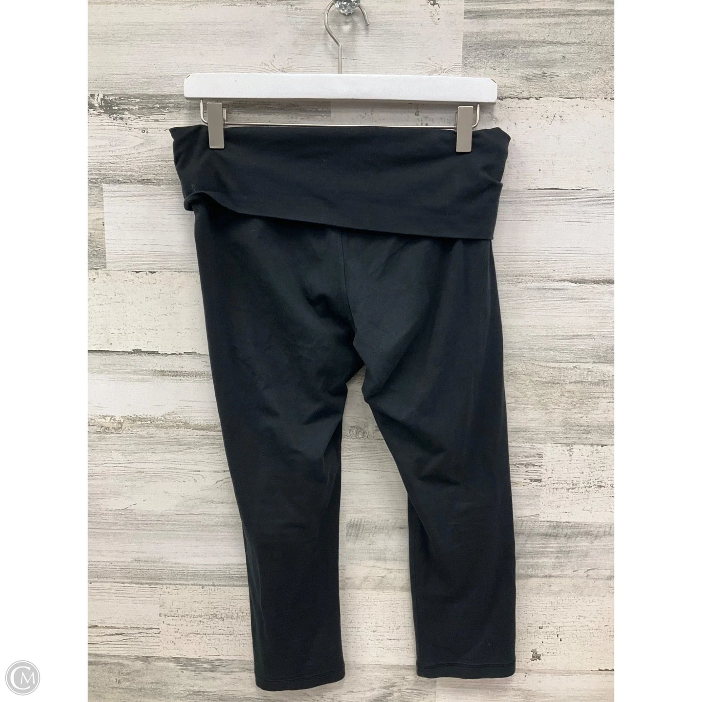 Athletic Leggings Capris By Pink In Black, Size: M