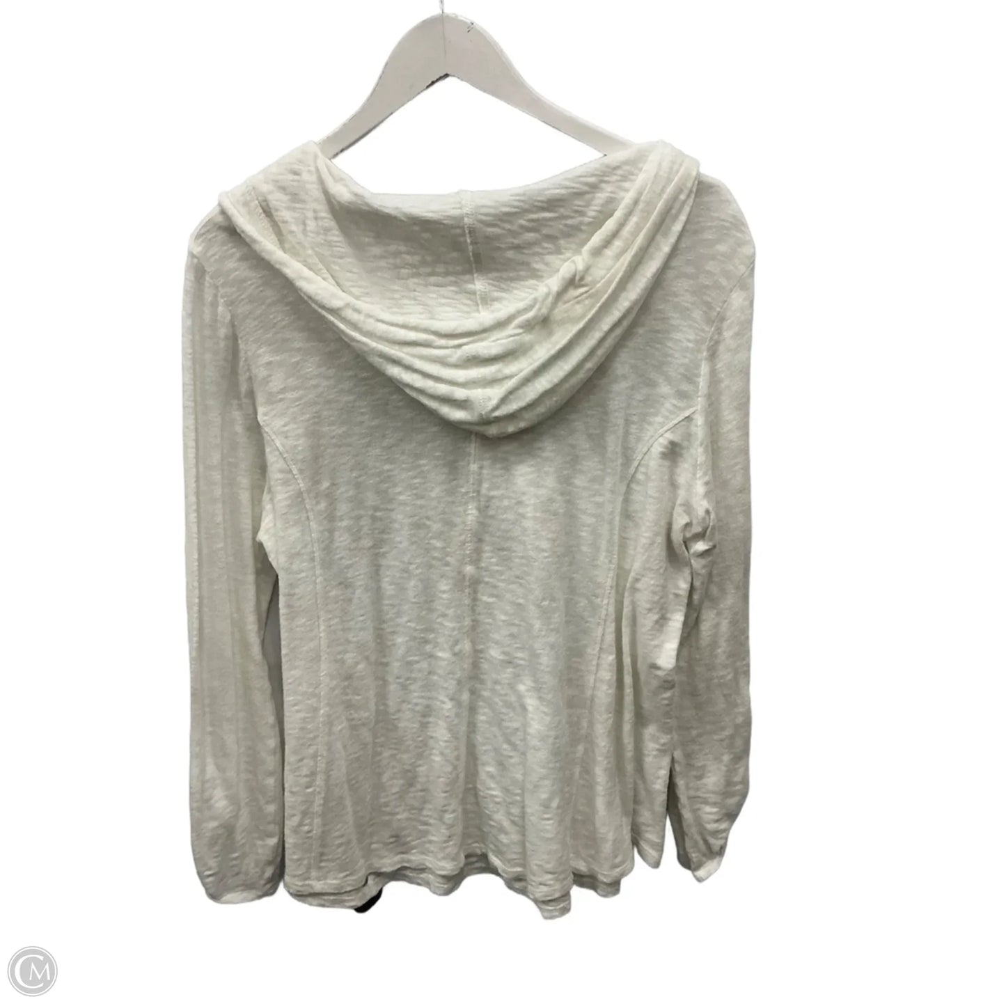 Top Long Sleeve By Chicos In White, Size: M