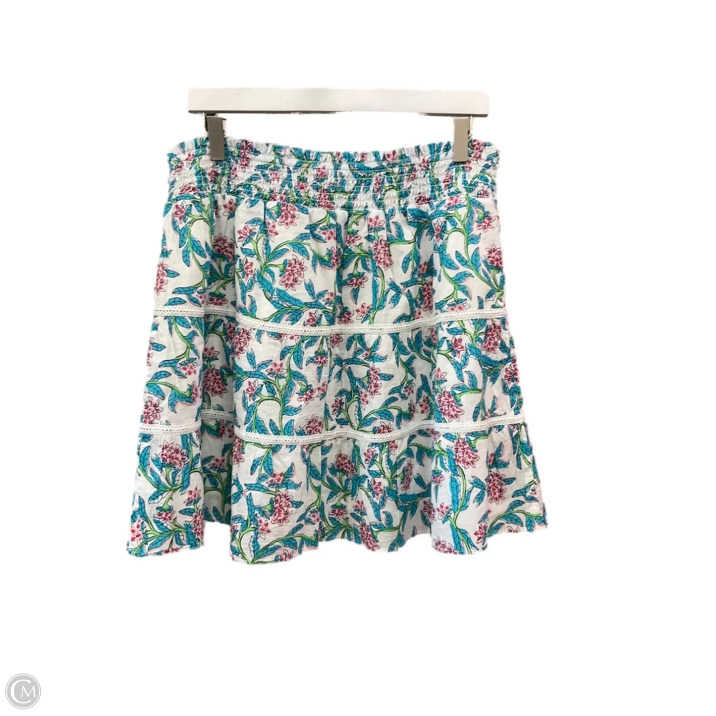 Skirt Mini & Short By J. Crew In Aqua, Size: L