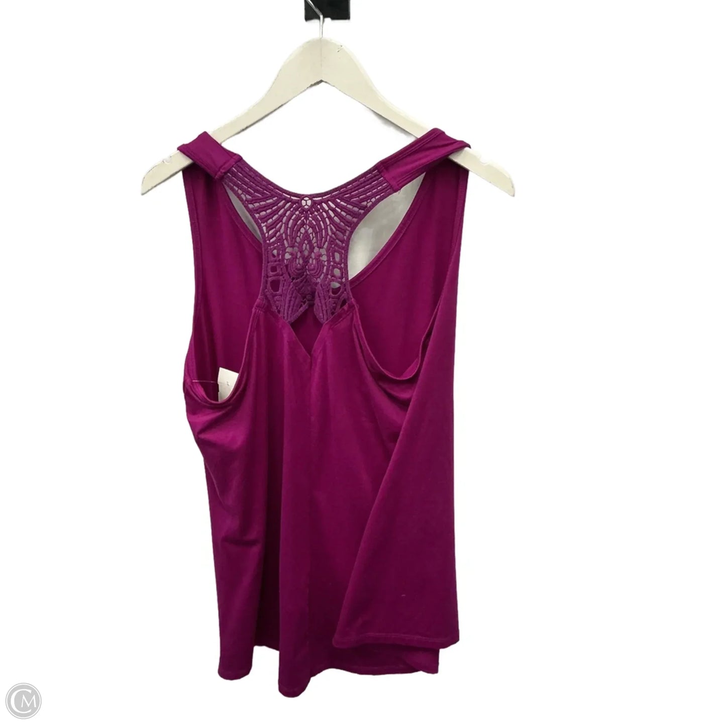 Athletic Tank Top By Livi Active In Purple, Size: Xl