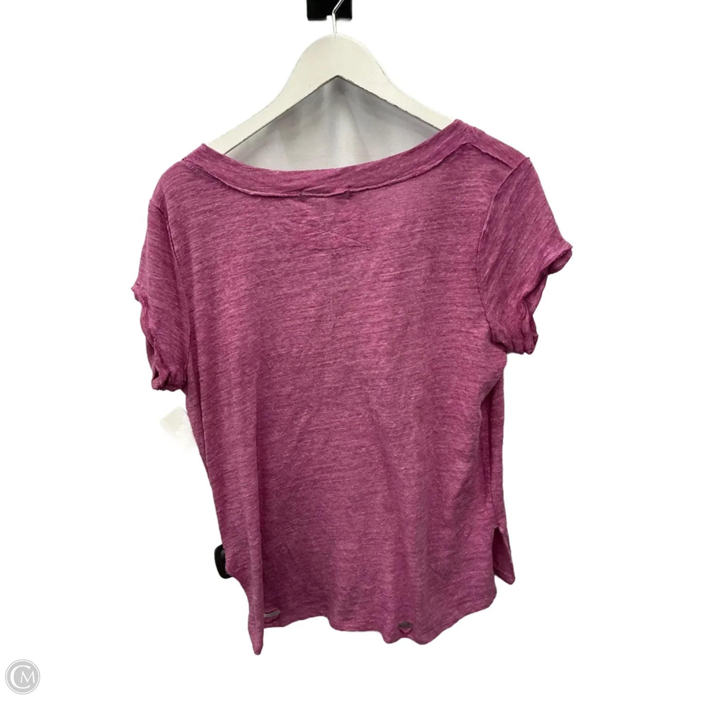 Top Short Sleeve By We The Free In Purple, Size: S