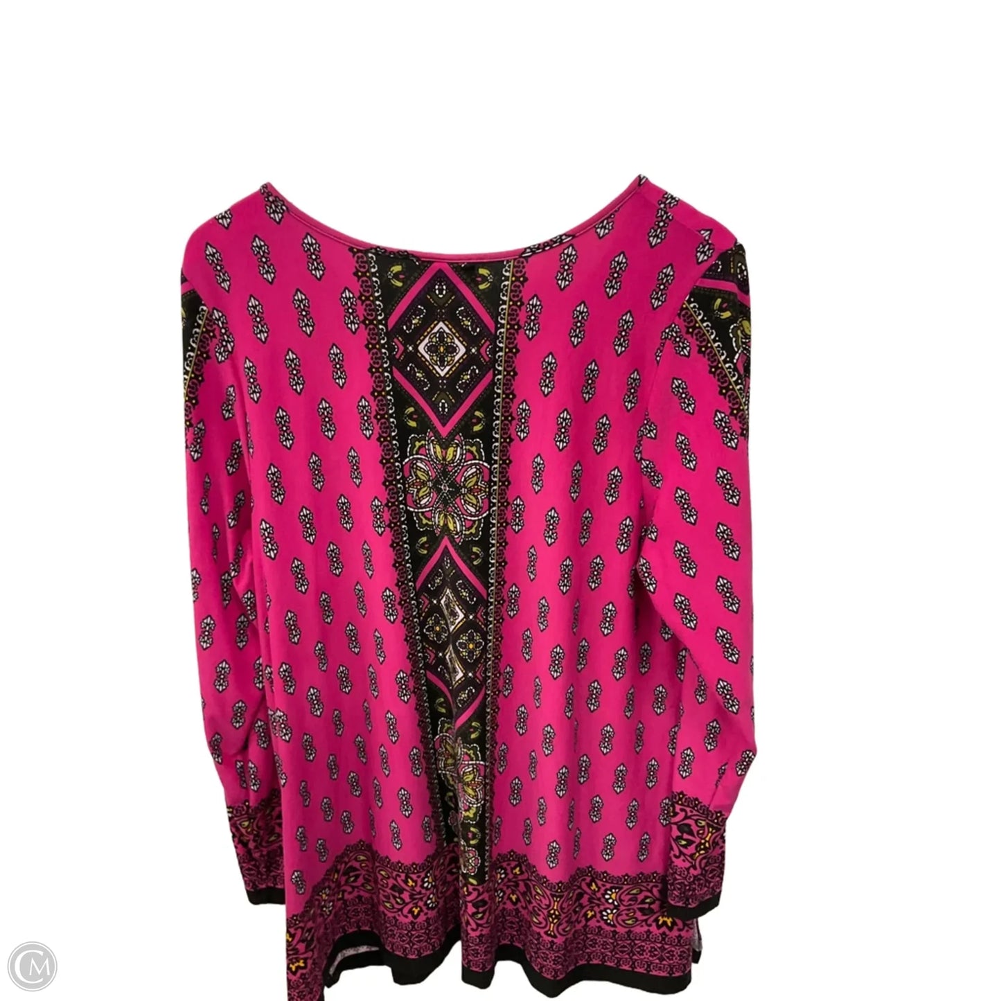 Top Long Sleeve By Catherines In Purple, Size: Xl