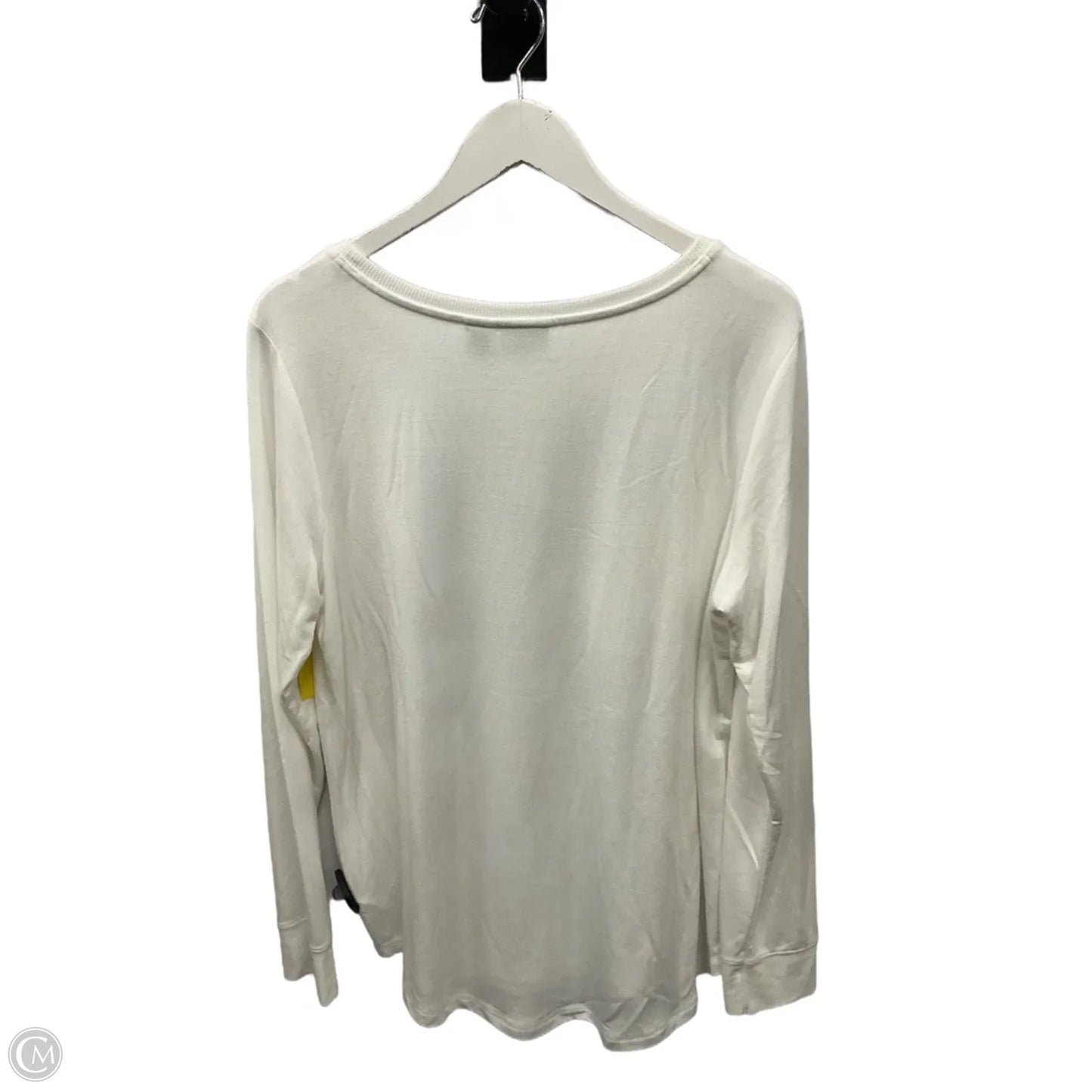 Top Long Sleeve By Rachel Zoe In White, Size: L