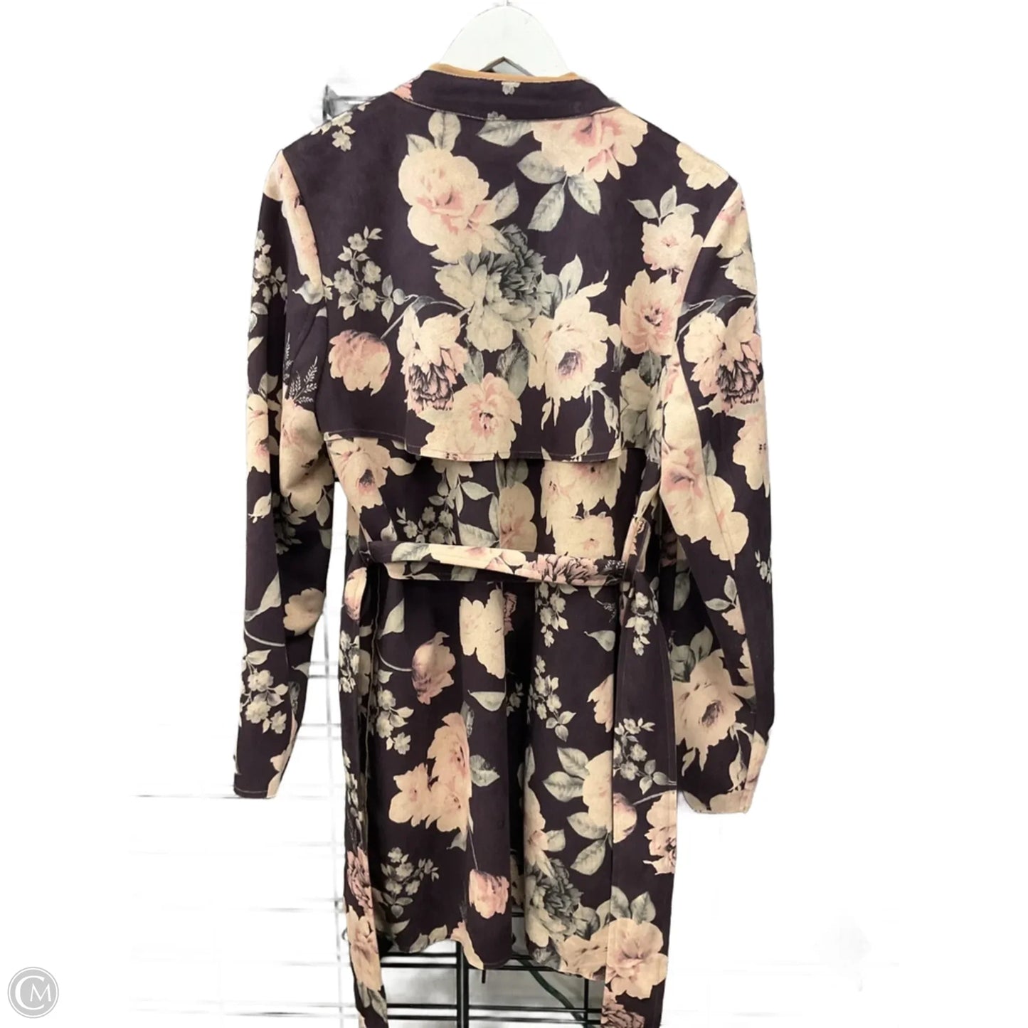 Coat Other By Solitaire In Purple & Tan, Size: L