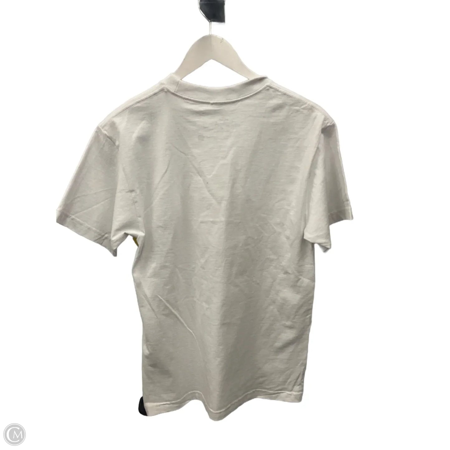 Top Short Sleeve By Clothes Mentor In White, Size: L