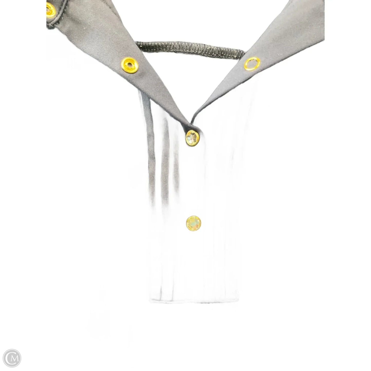 Top 3/4 Sleeve By Zenergy By Chicos In Navy, Size: Xl