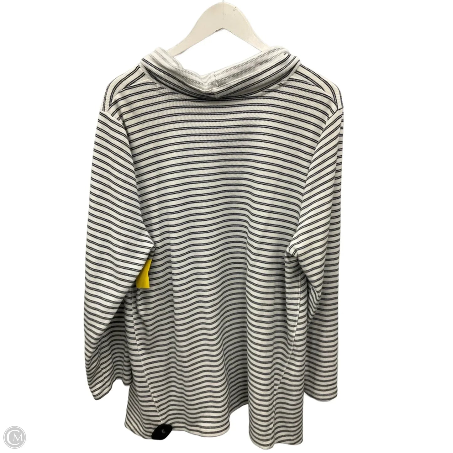 Top Long Sleeve By Style And Company In White, Size: Xxl